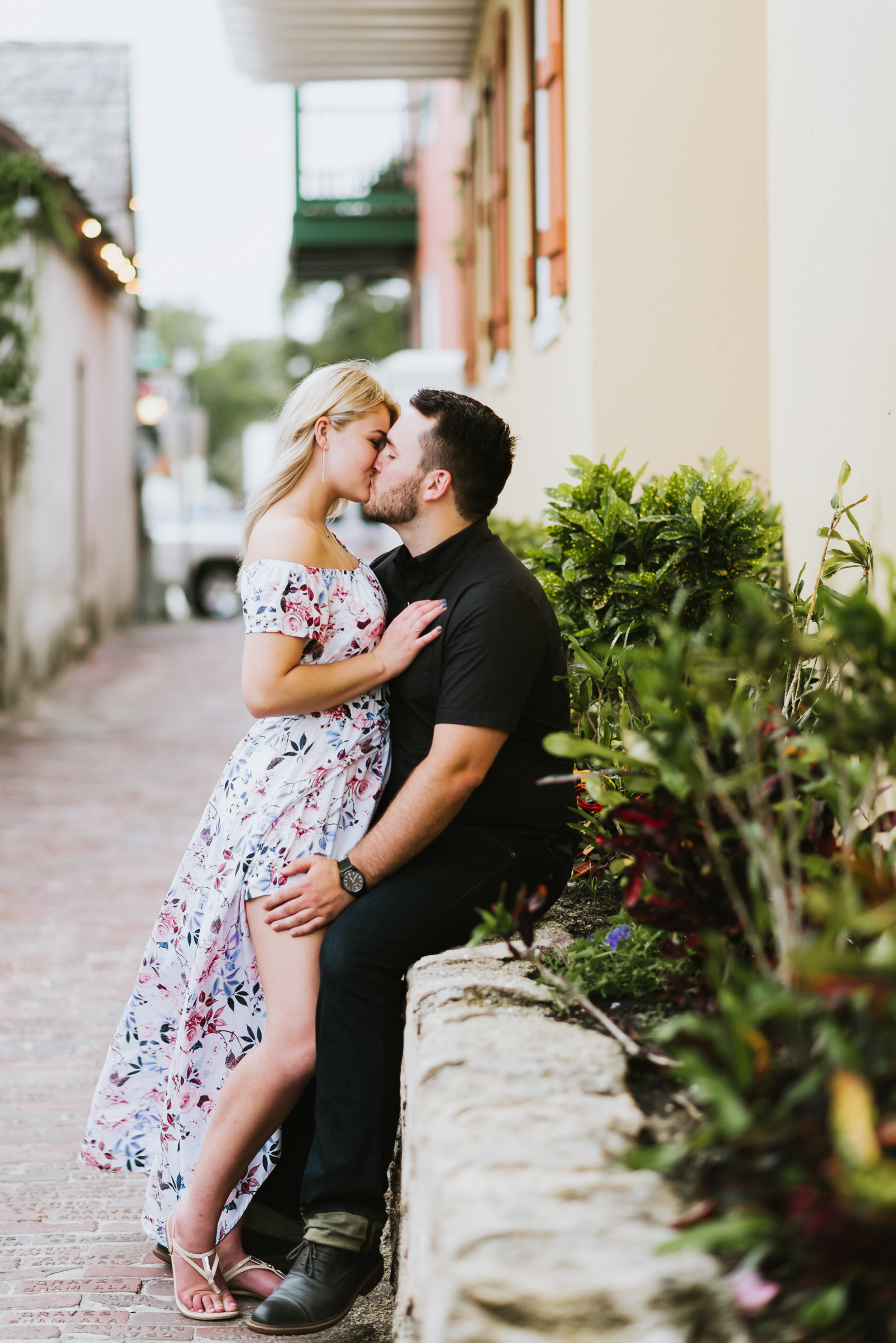 Tampa Florida Couples Photographer, Engagement Session in St. Augustine Florida, Engagement Location in Florida, Castillo de San Marcos, Florida Engagement Photographer, Tampa Florida Photographer