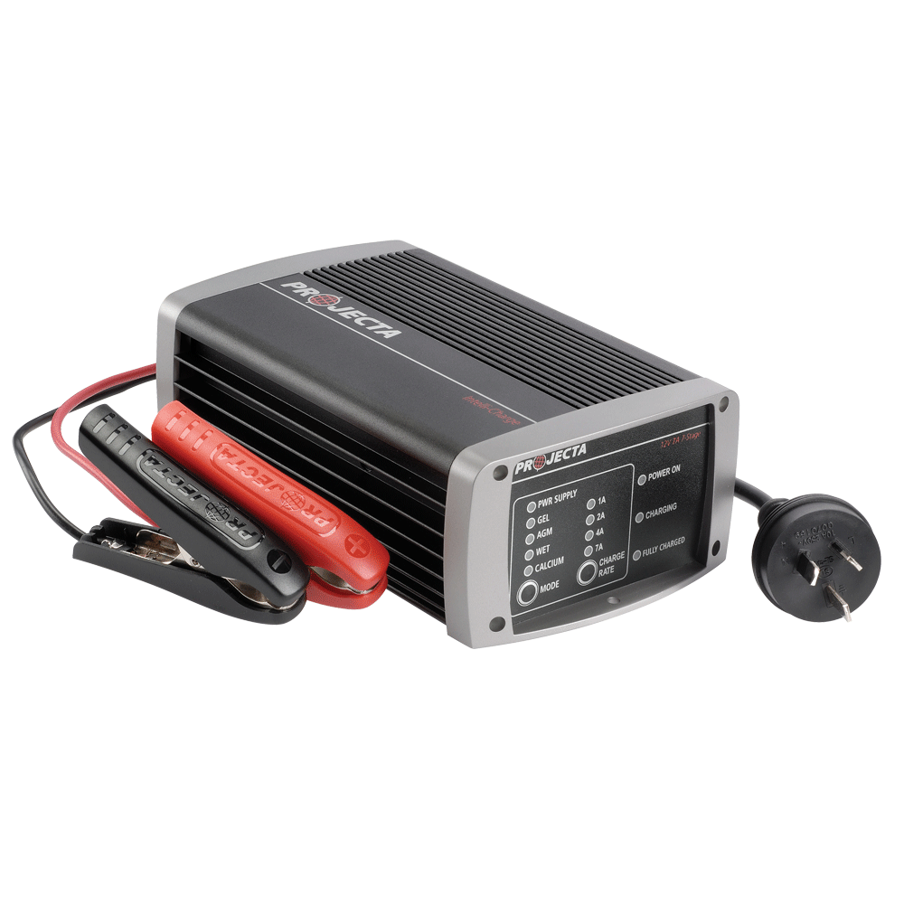 12V Automatic 7A 7 Stage Battery Charger — Projecta