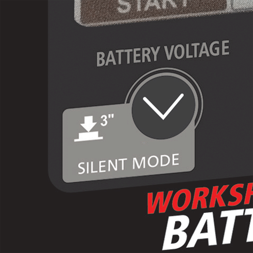 Multi-voltage operation The Workshop charger range features multi-voltage operation, ideal for industrial environments where 6V, 12V or 24V batteries are often utilised.