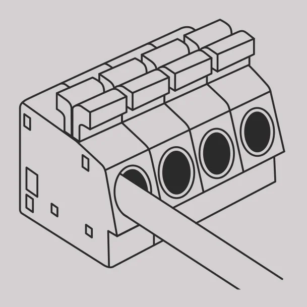 Wago® Terminals for easy wiring