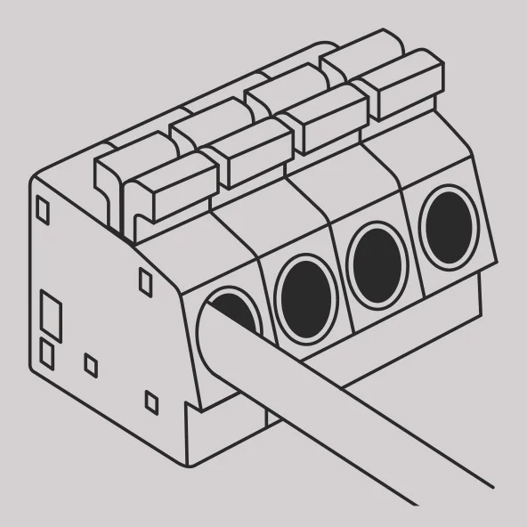 Wago® Terminals for easy wiring