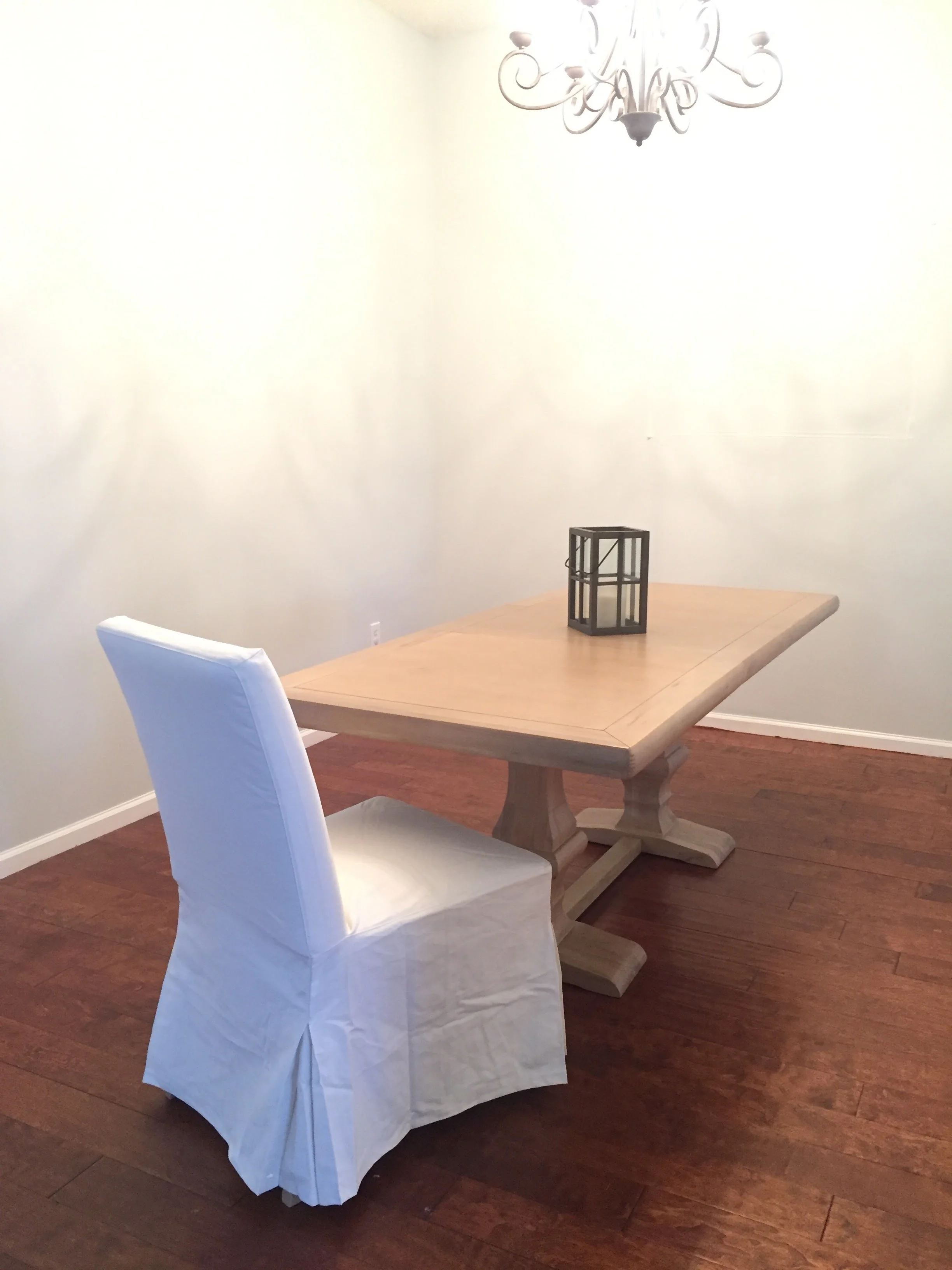 Why I Love My White Slipcovered Dining Chairs House Full Of