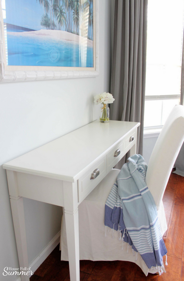Adding An Office Space To A Guest Room House Full Of Summer Coastal Home Lifestyle