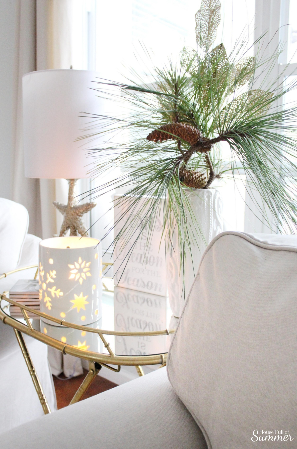 The Frugal Way to Add Rich Gold Decor Accents - South House Designs