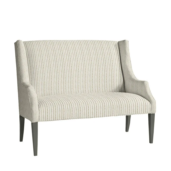 Blair Bench in Rabun Wheat with Weathered finish
