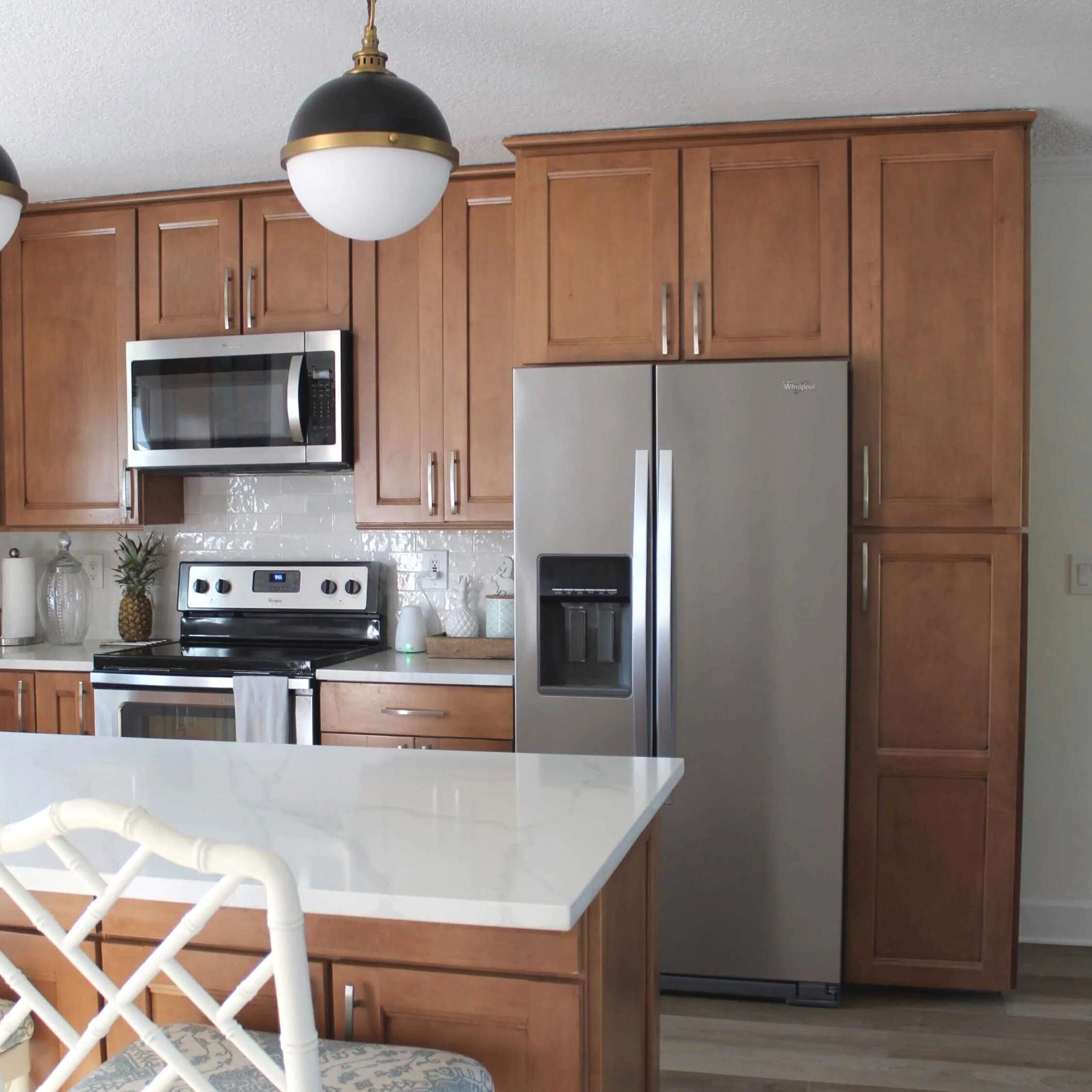 Kitchen Remodel Progress: Fixtures, Backsplash & Countertop Details