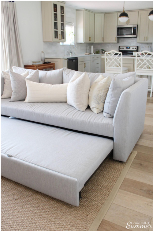 Get A High End Look For Ikea Furniture, Ikea Slipcovered Sofa Bed