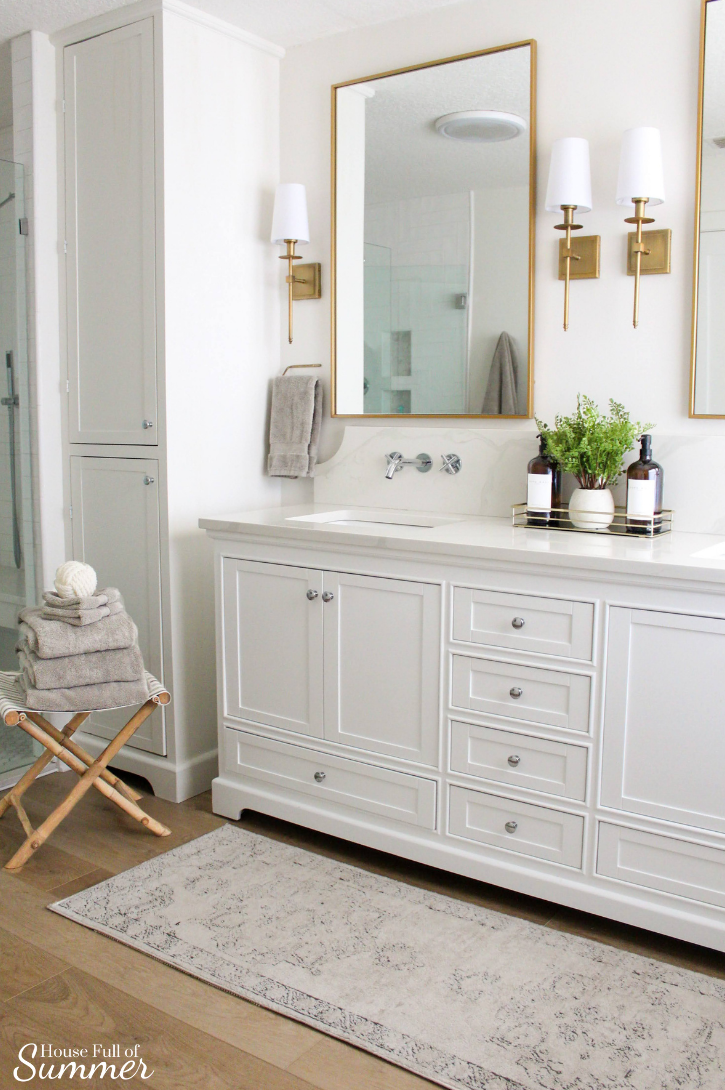 Bathroom Linens and Accessories for a Spa Feel — House Full of Summer -  Coastal Home & Lifestyle