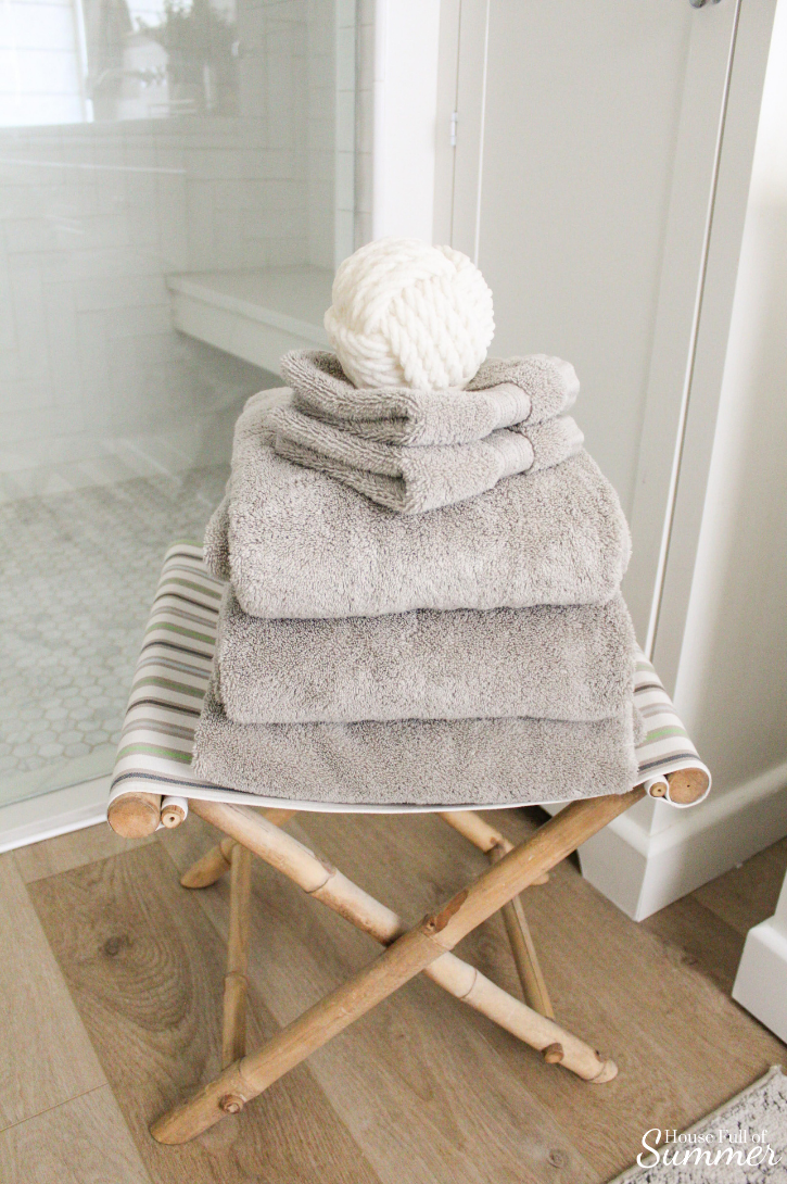 Bathroom Linens and Accessories for a Spa Feel — House Full of