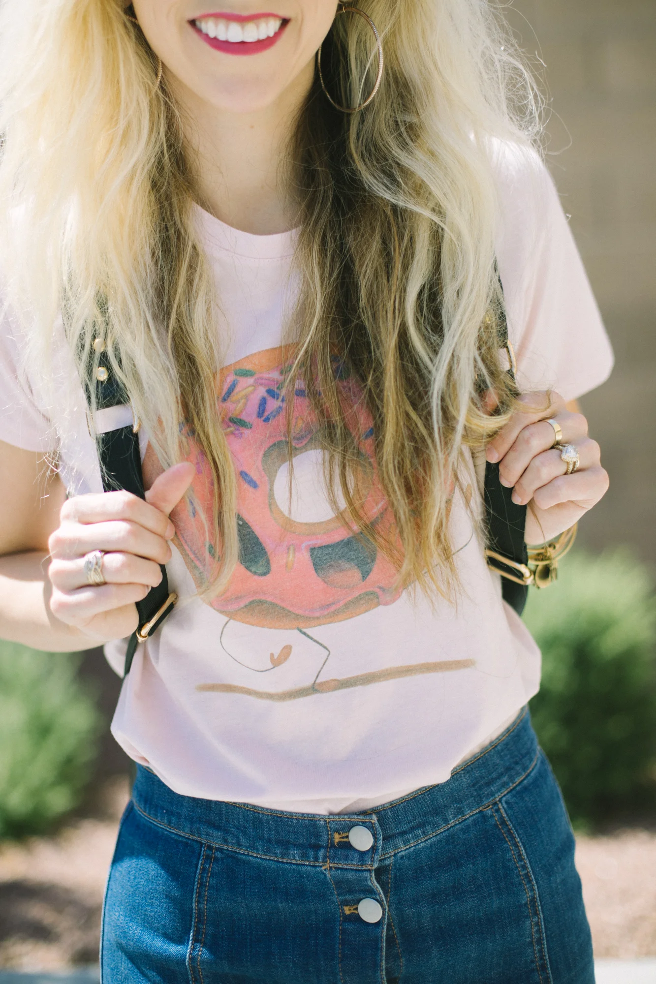 Donut Shirt & Back to GYM by Las Vegas style bloggers Life of a Sister