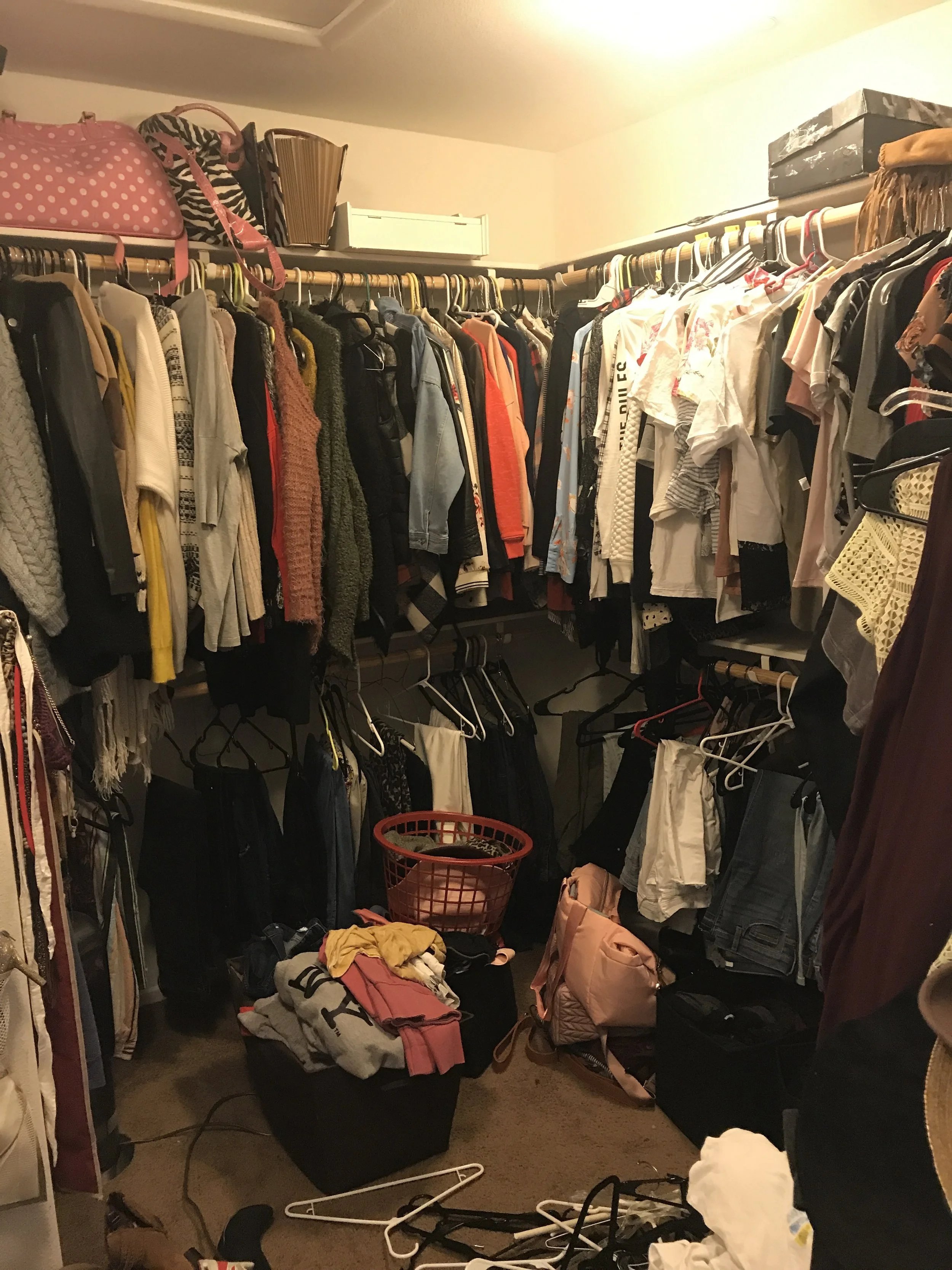 Closet Makeover by Las Vegas fashion bloggers Life of a Sister