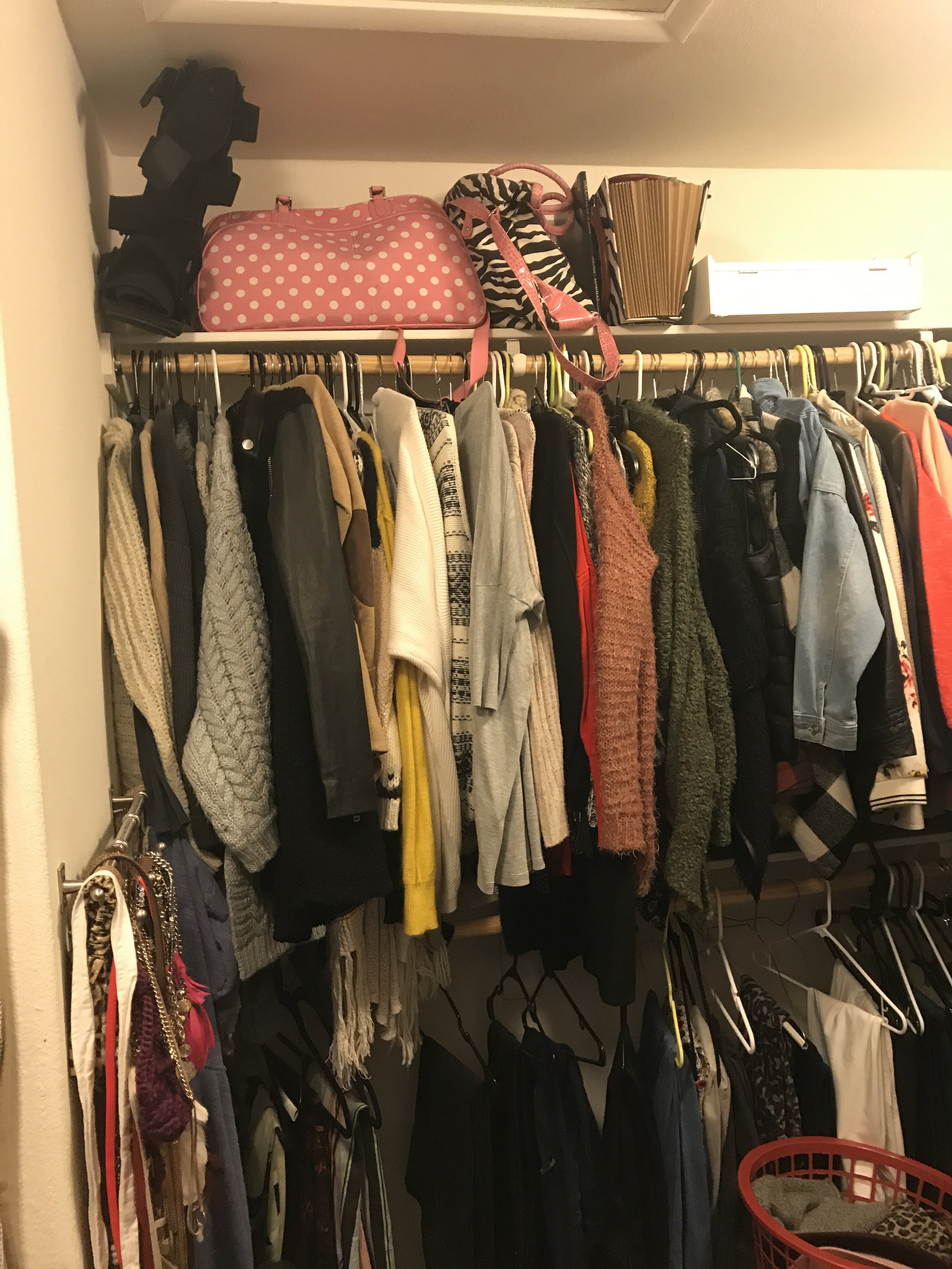 Closet Makeover by Las Vegas fashion bloggers Life of a Sister