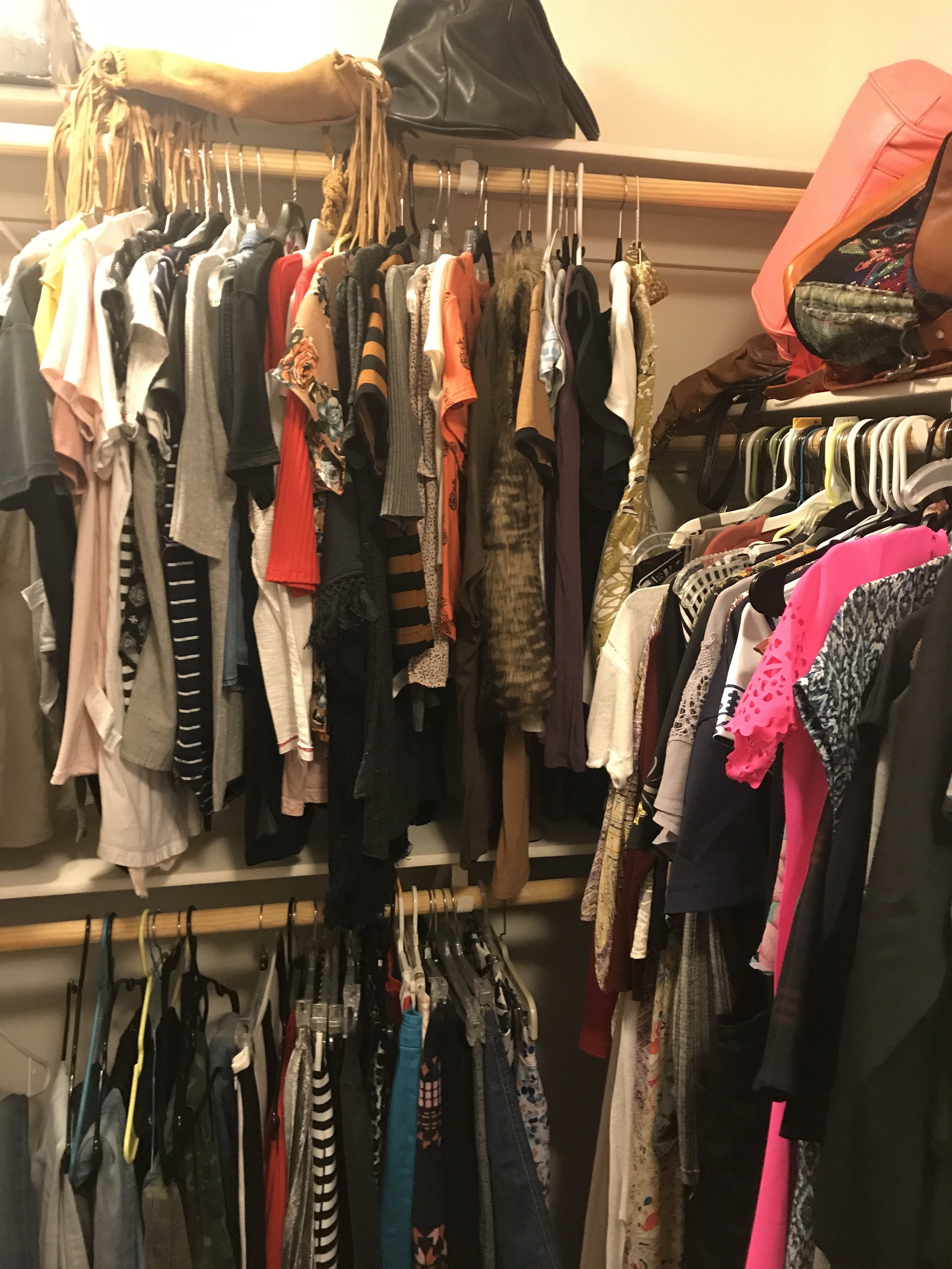 Closet Makeover by Las Vegas fashion bloggers Life of a Sister