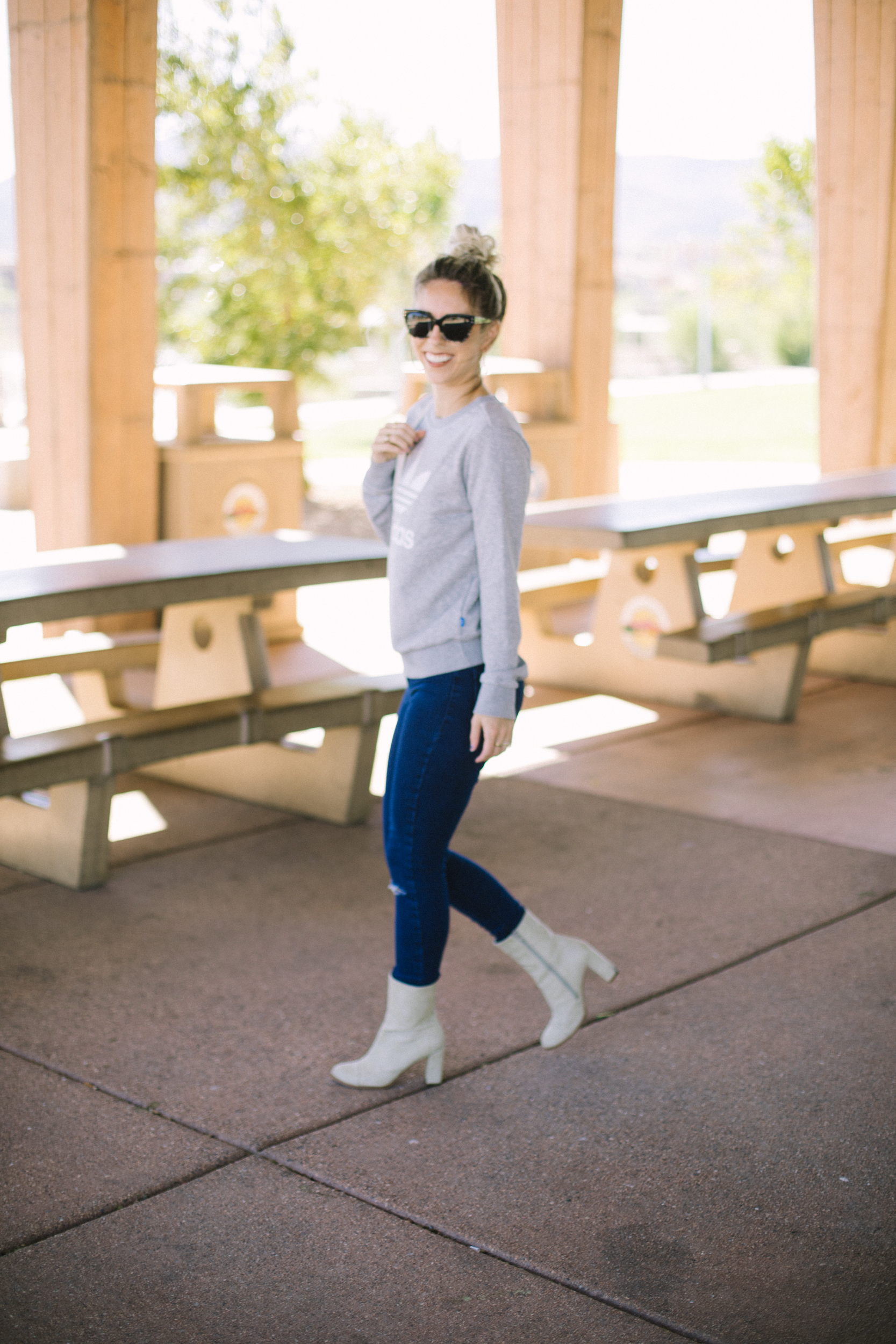 White Boots & All Things Fall by Las Vegas fashion bloggers Life of a Sister