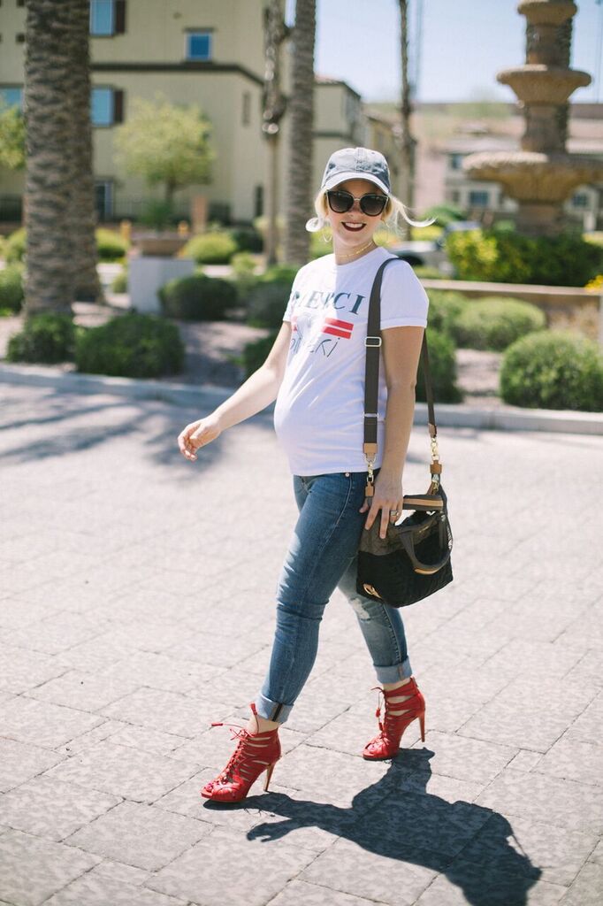 Baby Bump Style: The Do's & Don'ts When Dressing Your Bump by Las Vegas fashion bloggers Life of a Sister