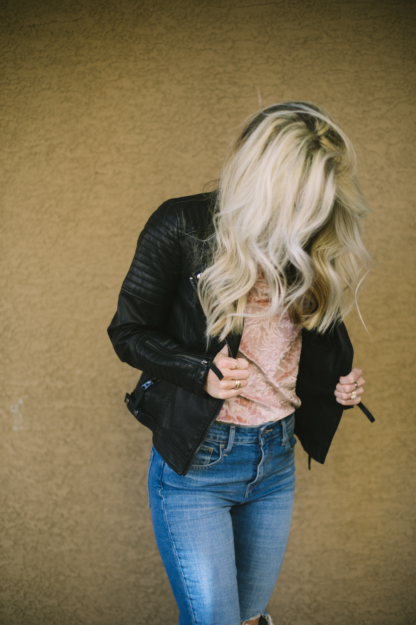 Best Leather Jackets under $100 by Las Vegas fashion blogger Life of A Sister