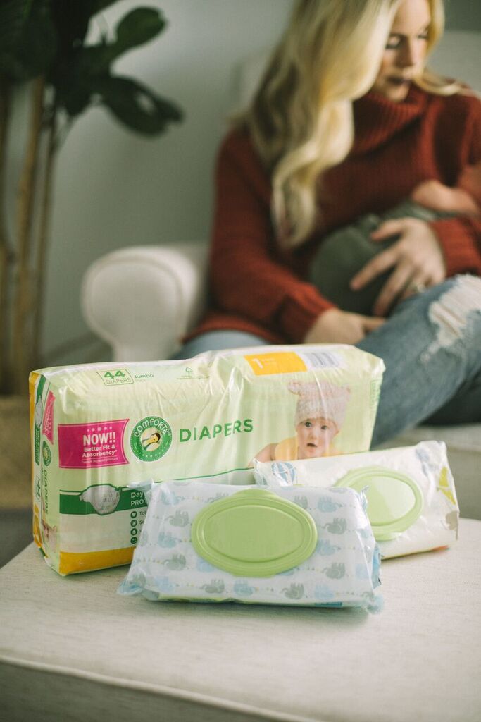 Comforts Diapers and Wipes by Las Vegas mom blogger Life of a Sister