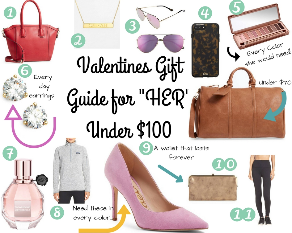 Valentines Day Gift Ideas for Her Under $100 by top US life and style blog Life of a Sister