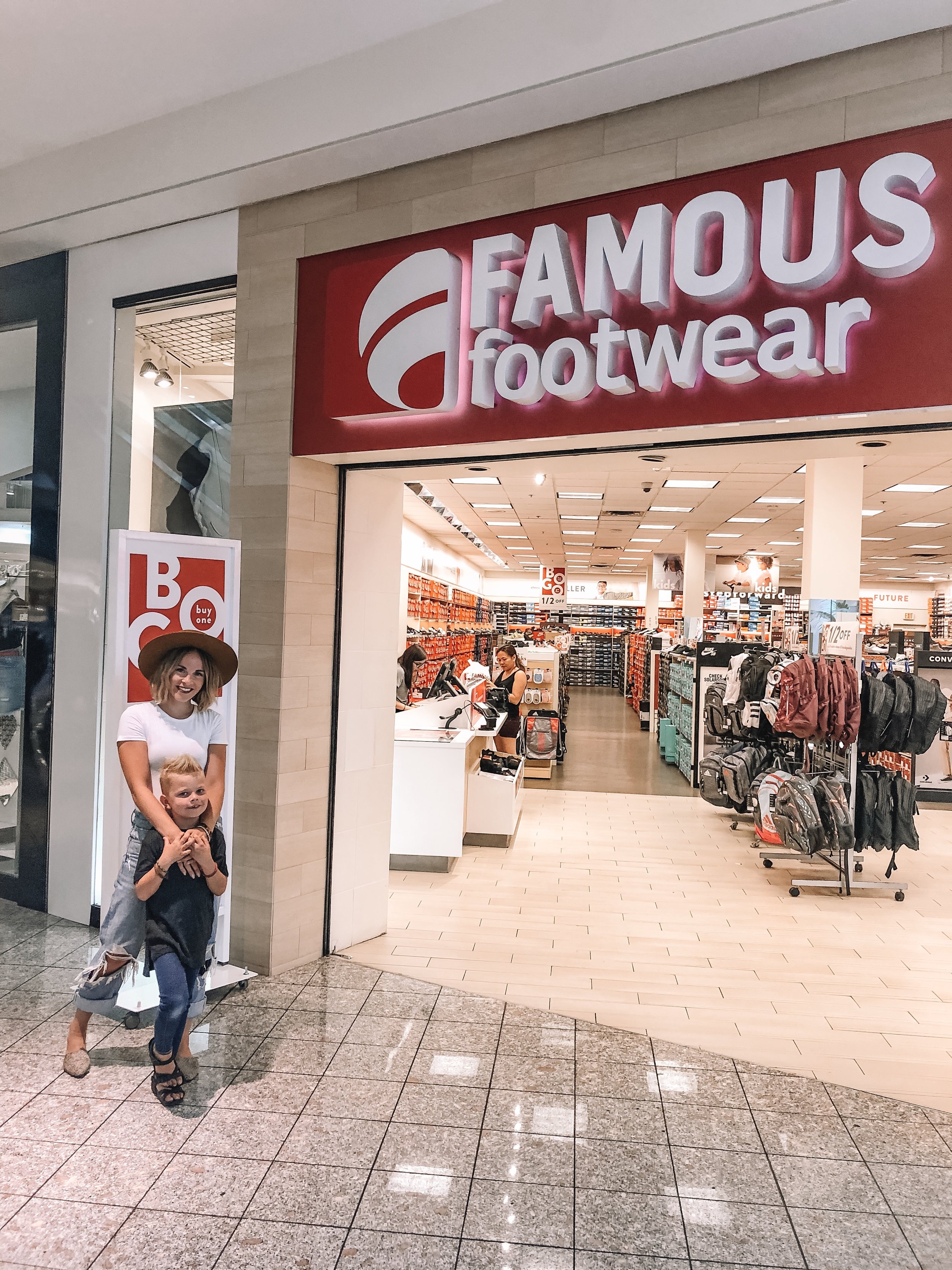 Back to School Shoe Shopping with Famous Footwear featured by top US life and style blog, Life of a Sister