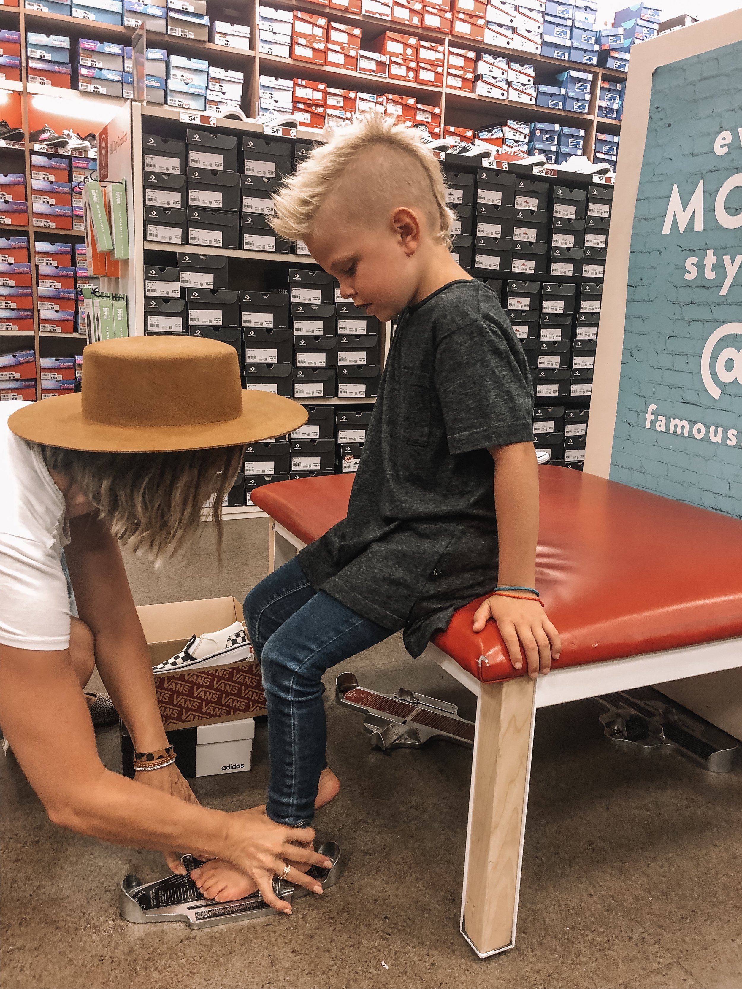 Back to School Shoe Shopping with Famous Footwear featured by top US life and style blog, Life of a Sister