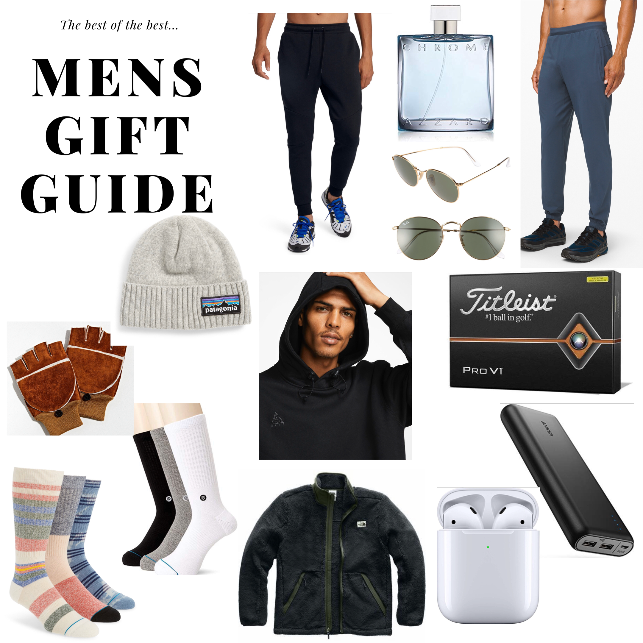 Holiday Gift Guide: Best Gifts for Him featured by top US life and style blog, Life of a Sister.