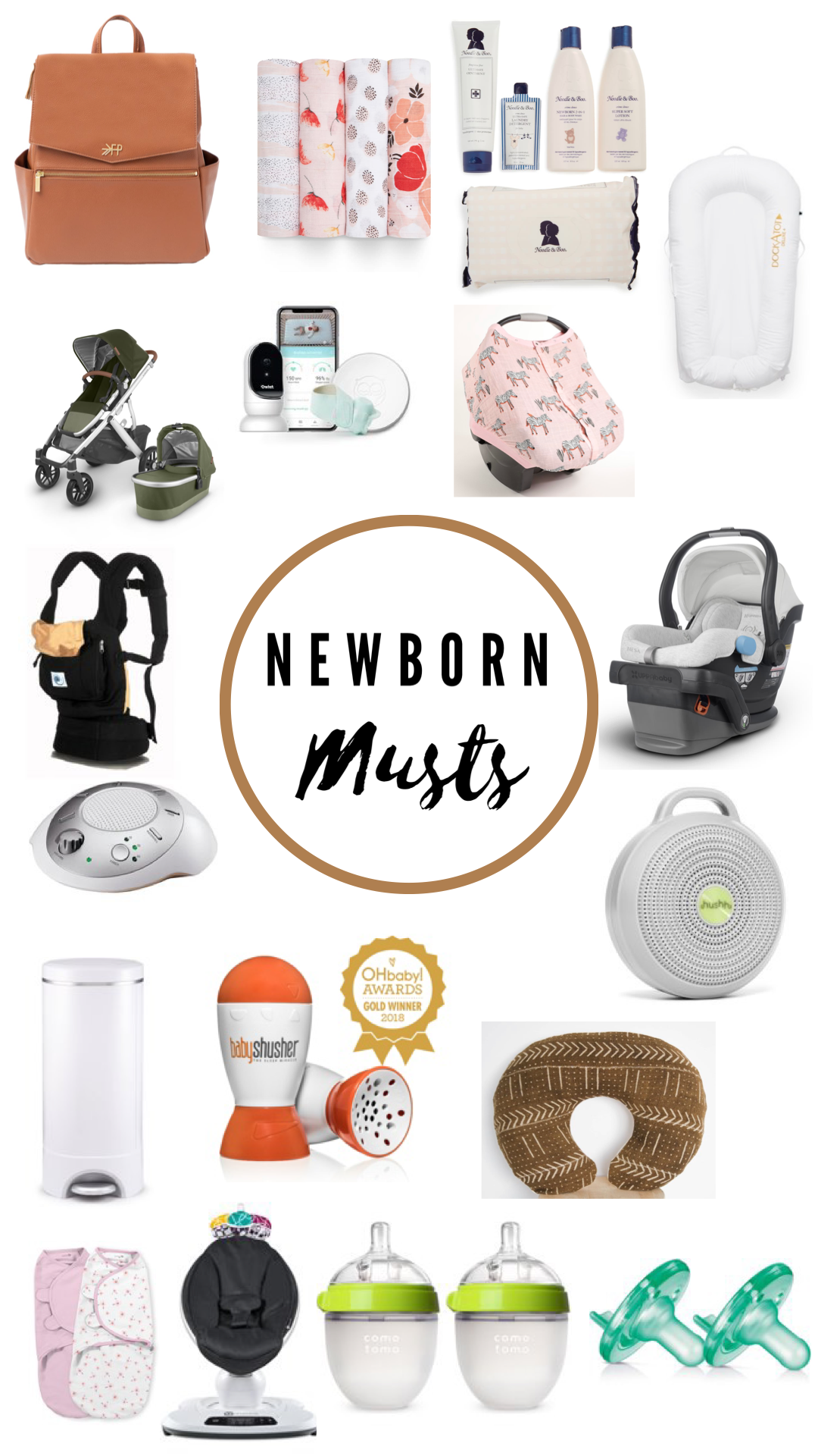 18 Newborn Essentials for the New Mom