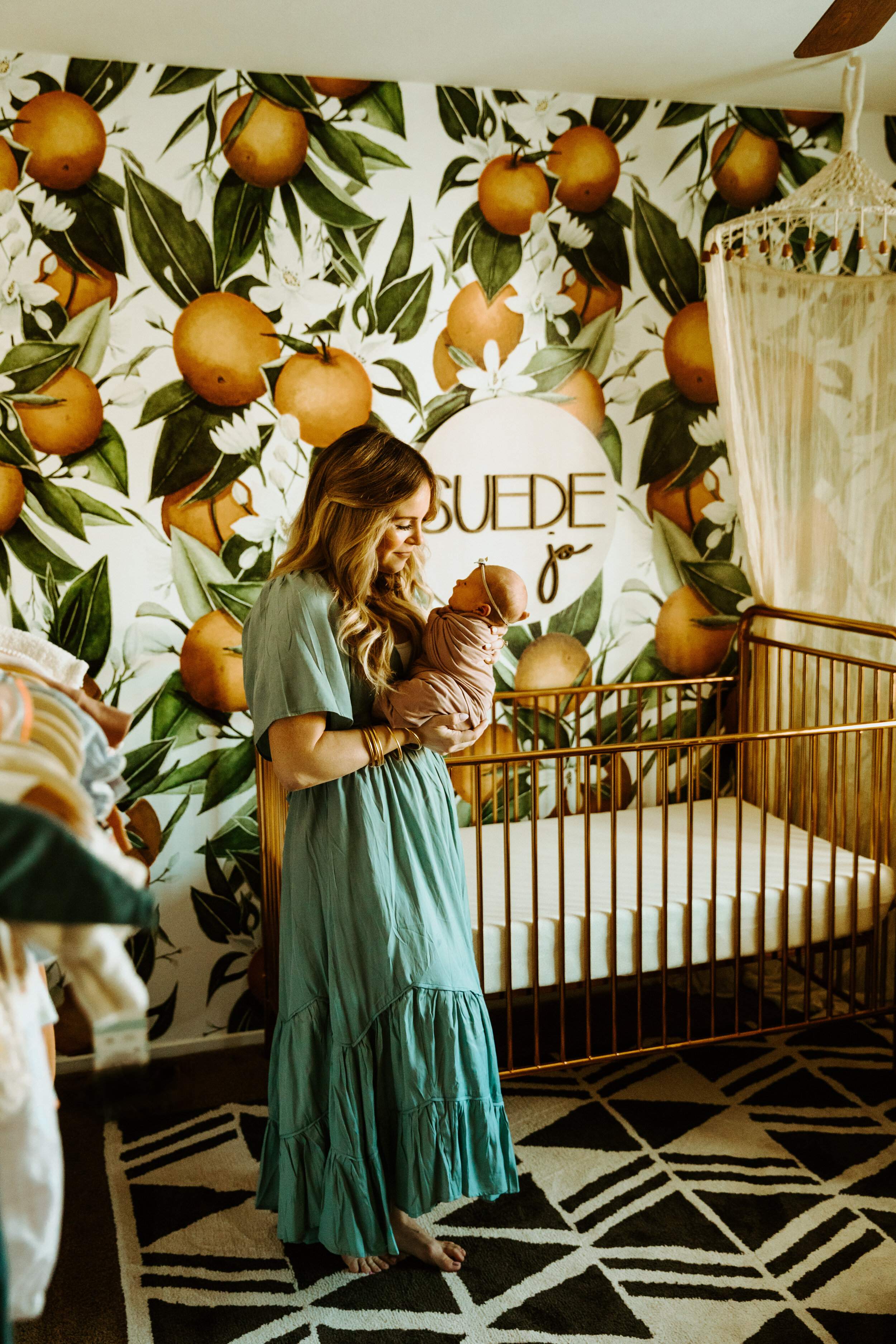  Suede Joni's Baby Girl Nursery  featured by top Las Vegas life and style blogger, Life of a Sister