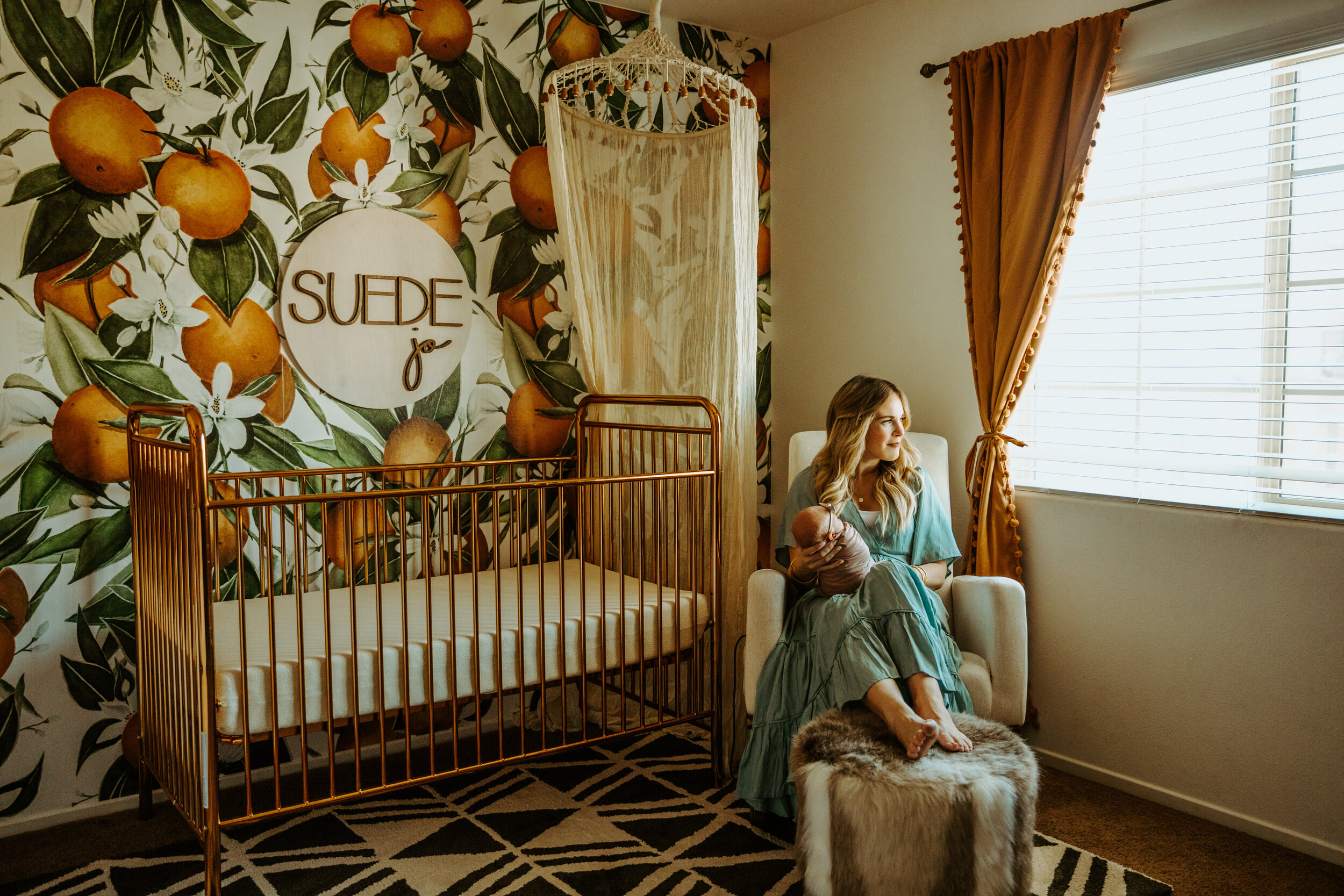  Suede Joni's Baby Girl Nursery  featured by top Las Vegas life and style blogger, Life of a Sister