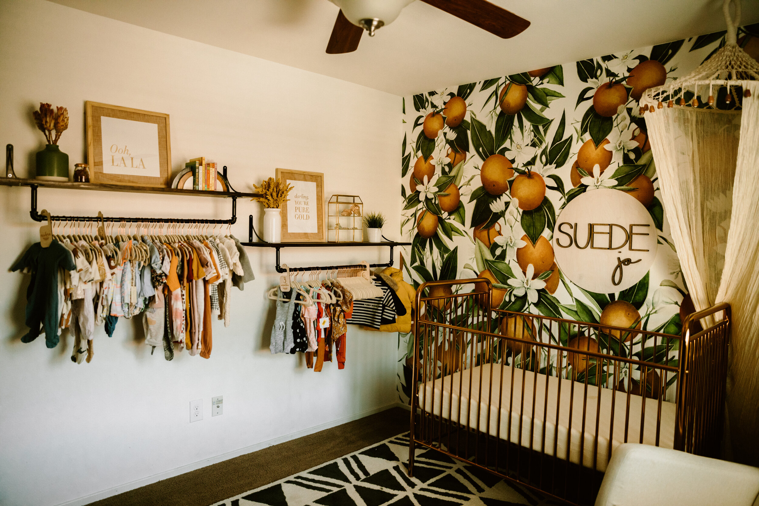  Suede Joni's Baby Girl Nursery  featured by top Las Vegas life and style blogger, Life of a Sister