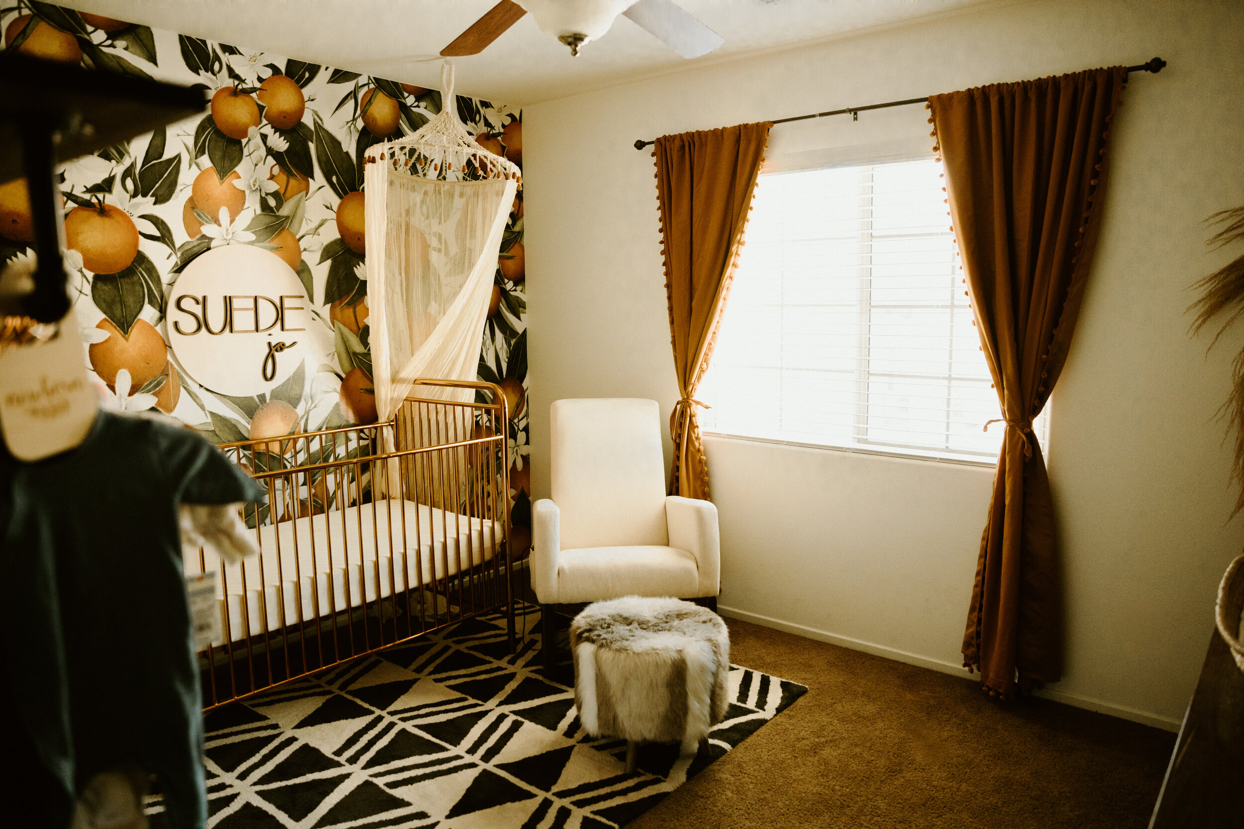  Suede Joni's Baby Girl Nursery  featured by top Las Vegas life and style blogger, Life of a Sister