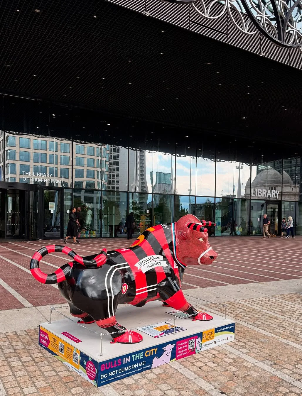 Bulls in the City Birmingham 2025: 'Moos-ley' Photo Credit: Birmingham Moseley Rugby Club