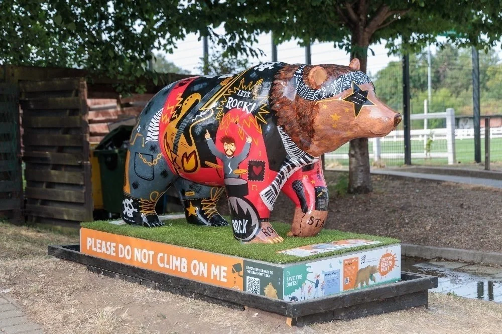 Dartford Bear Hunt 2026: 'Are you Teddy to Rock?' Photo Credit: Nick Johnson (The Image Works)