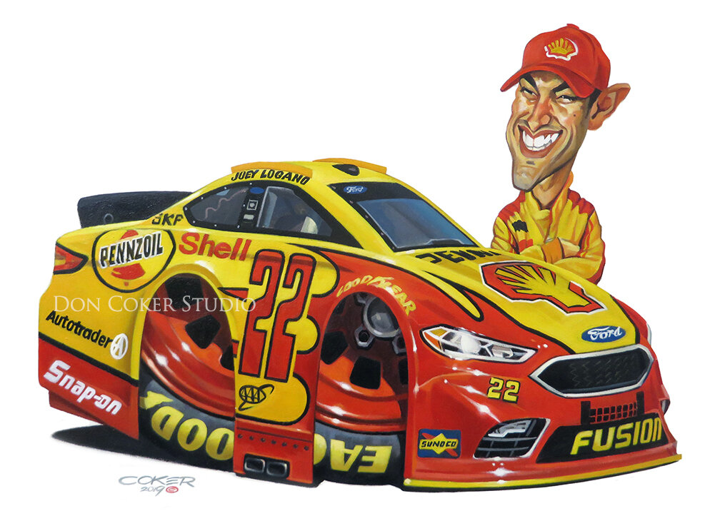 "Joey Logano 2018 Cup Champ"