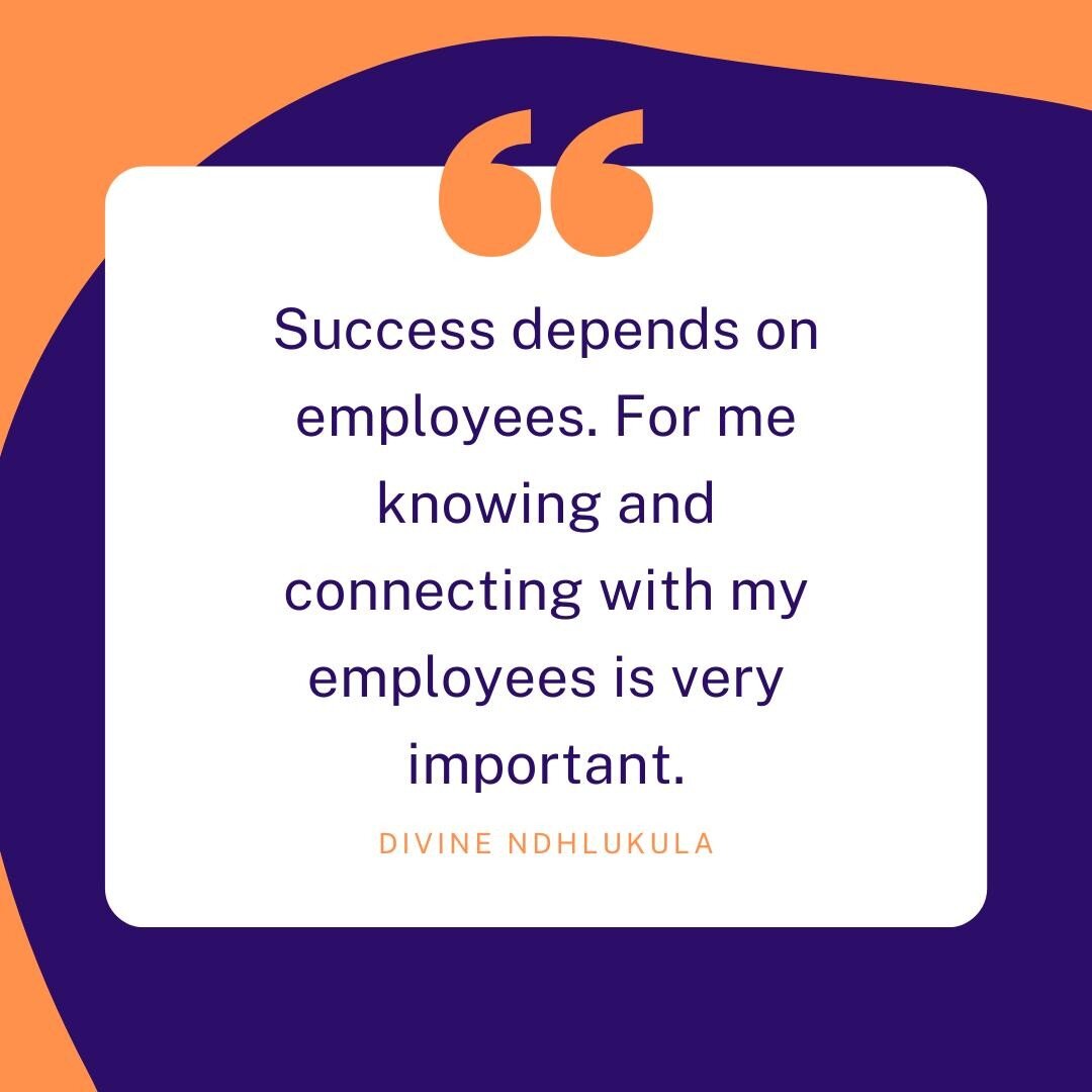 Wise words from Divine Ndhlukula ❤️