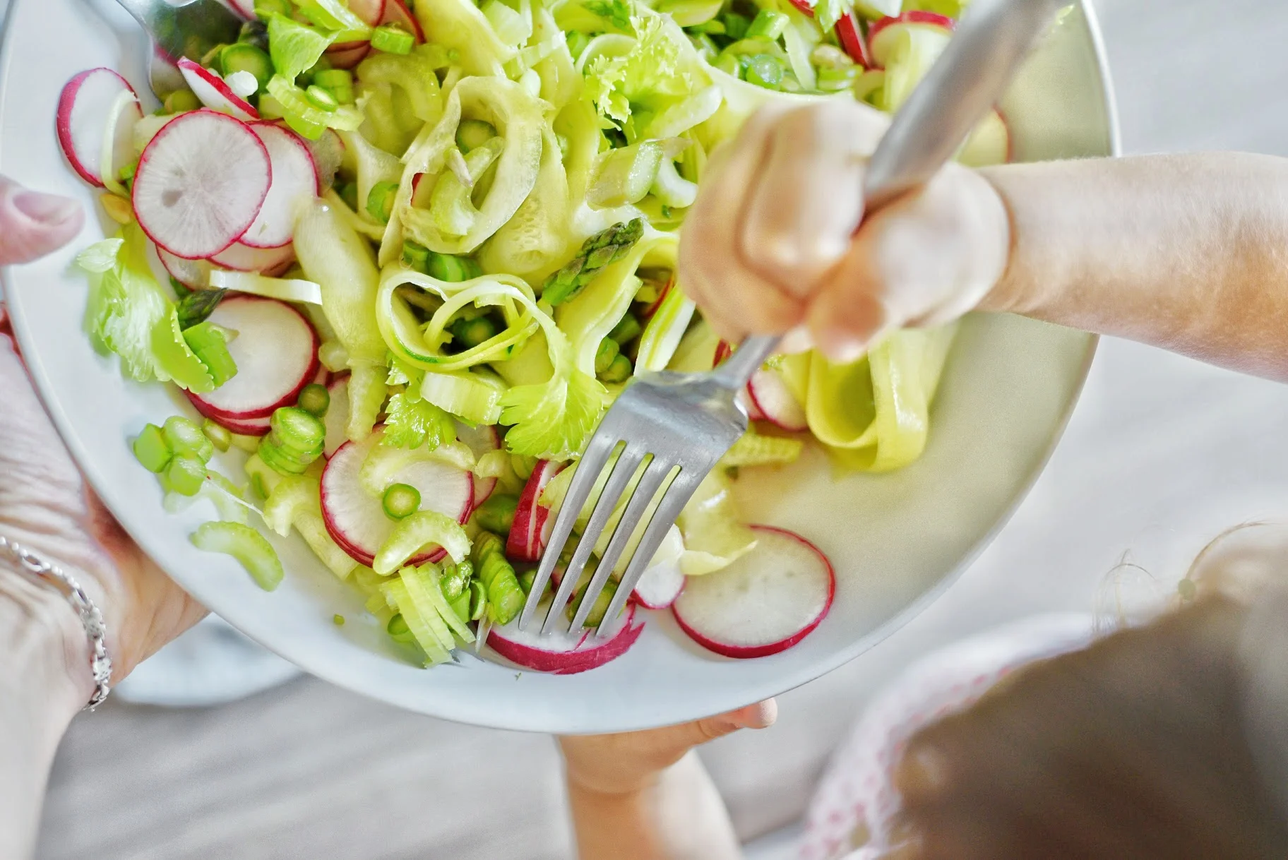 Raw Zucchini Salad