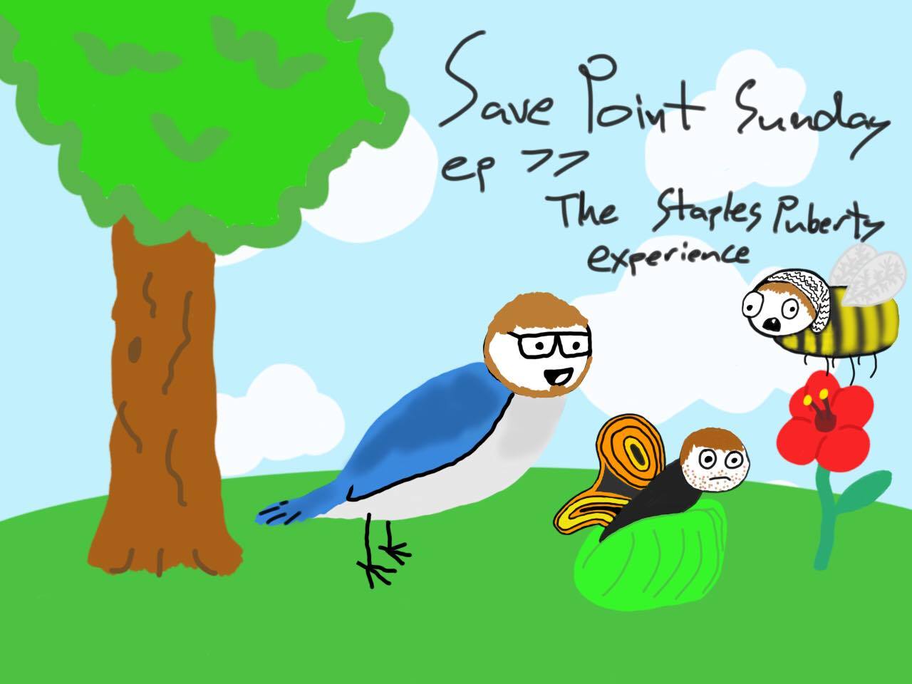 StarF has a secret to tell! What could it be? Well whatever it is we know it to be true that it's going to be 87% important in Staples' world! But before we get to that we have to discuss the usual fare, you know, stuff like tattoos, birds, geese, protesting, and pizza sliders! It's impossible that whatever could be lurking just around the corner could possibly be a disappointment! No, it's always at least 87% fun to listen to a new episode of Save Point Sunday! GOLFCART: - To find DJ RoboRob's music - To find K-Dawg's music - Save Point Sunday on Facebook - Save Point Sunday on Tumblr - WBC Nonsense