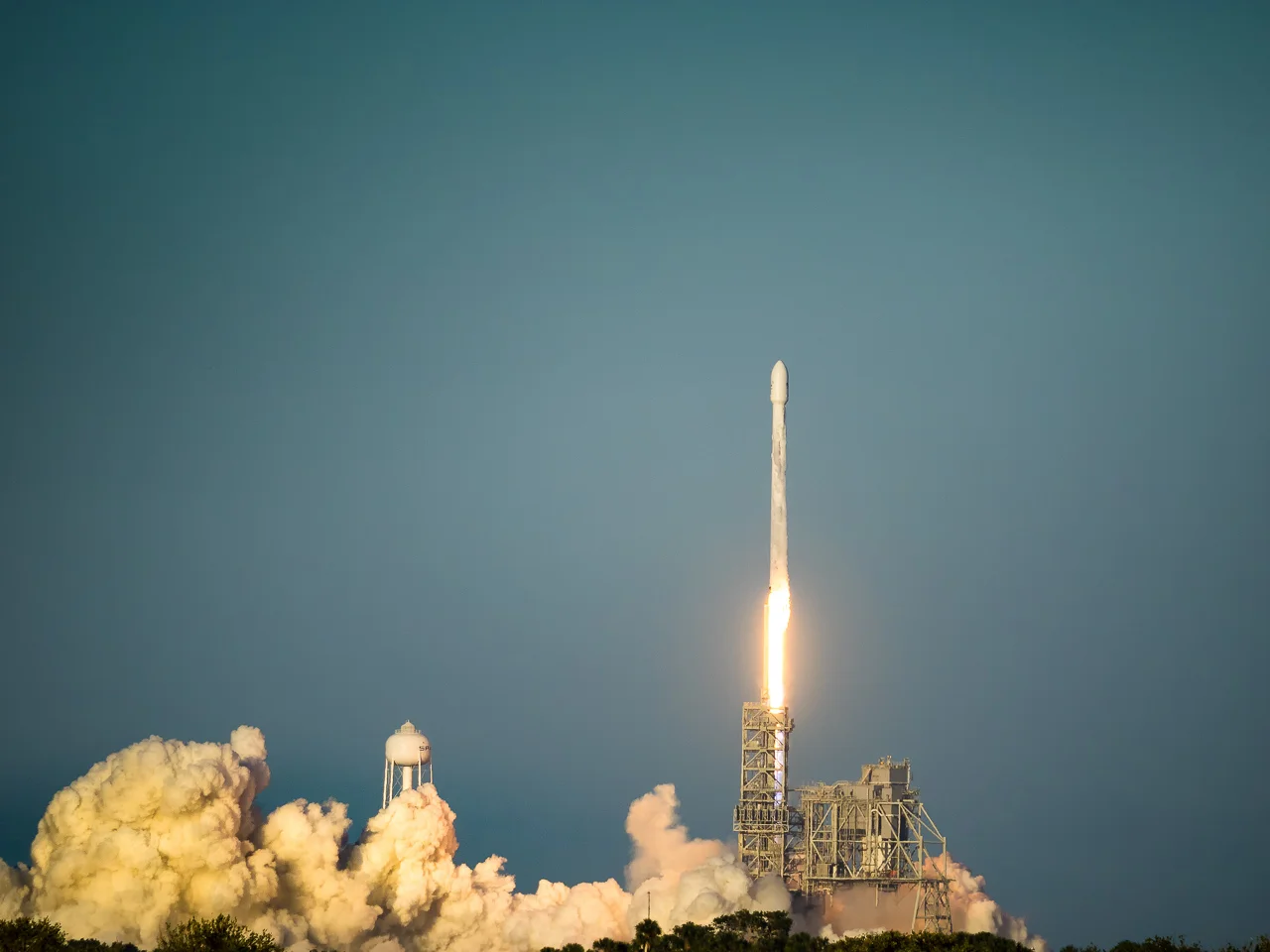 Photo: SpaceX launch by Christian Holler