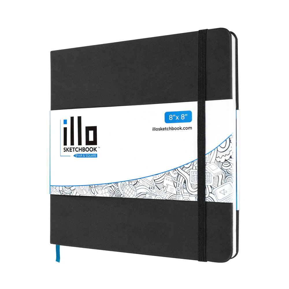  illo Sketchbook, Square sketchbooks for Pros or