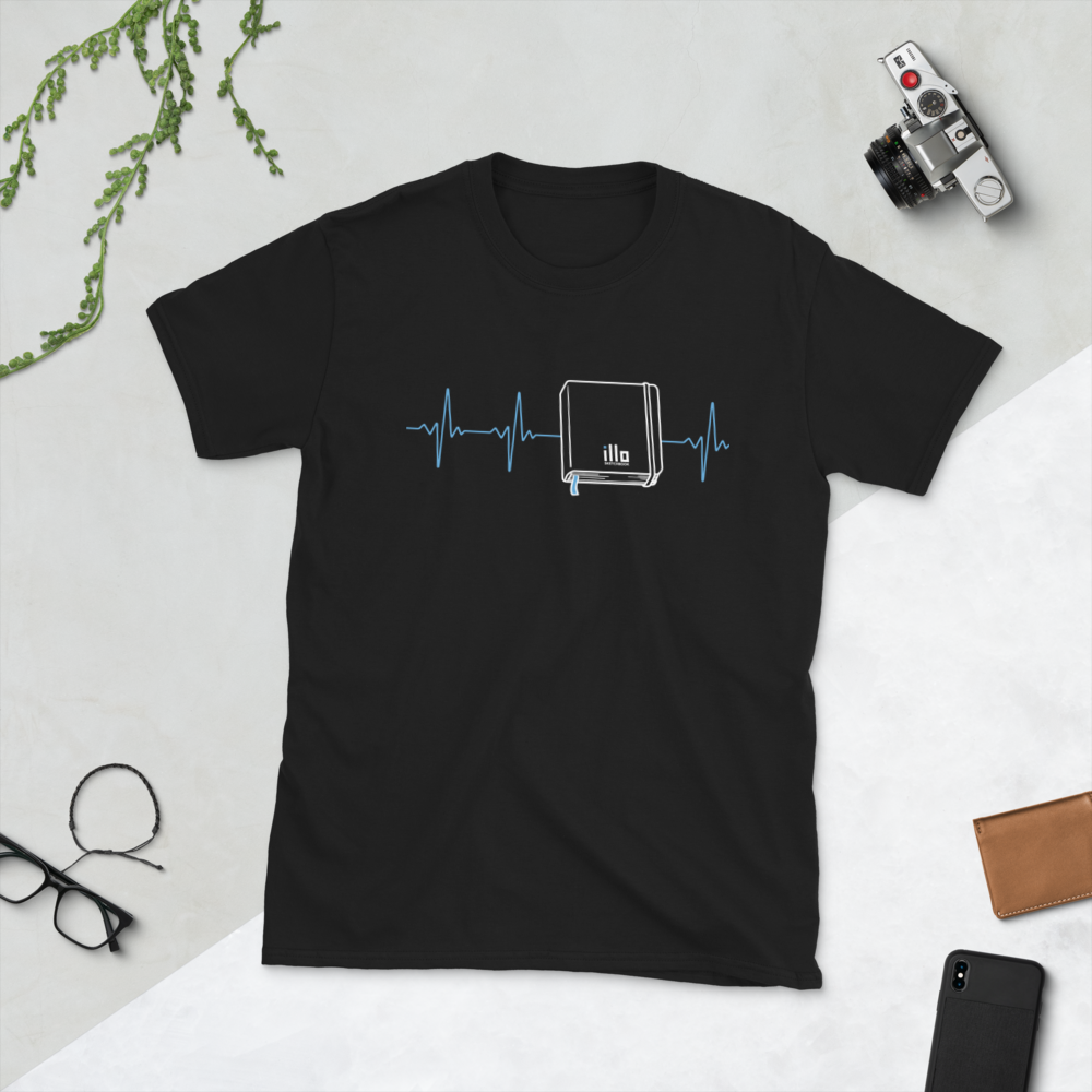 illo Heartbeat Line Unisex Short-Sleeve T-Shirt - illo