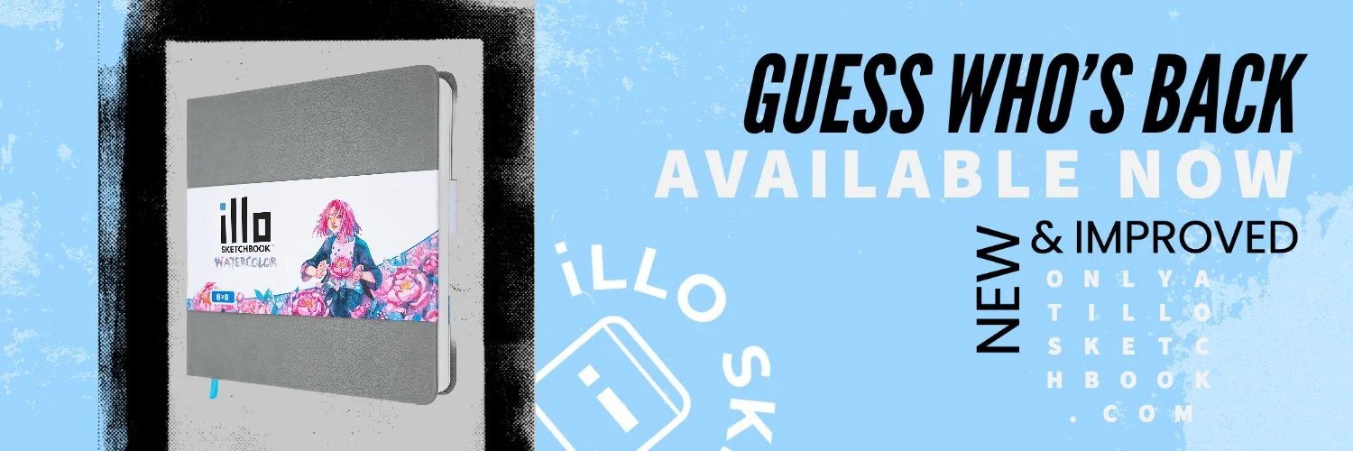 illo sketchbook Artist Preferred Square Sketchbooks