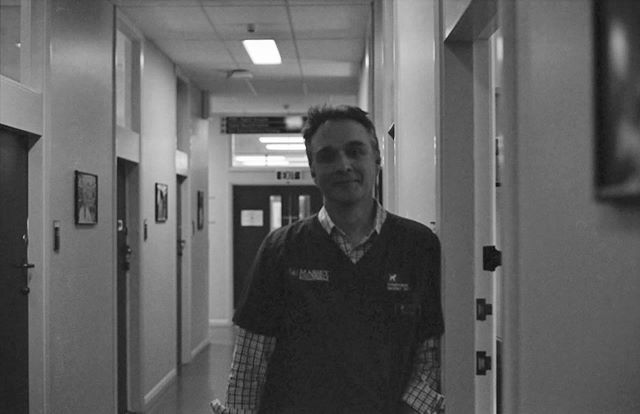 “I think the last time (I came close to burning out) was probably close to 10 years ago now. I had really good staff and really good associates. We had a staff meeting once a week and I just said, I’m burnt. I had compassion fatigue, and I just don’t really want to do a lot of this right now. I had been through it before, and I know it would pass. It’s like depression – it is depression to some extent, so I altered my habits a bit. I didn’t work quite as much, and I really focused on home life.
It was me. I was trying to do too much, I would see 30 appointments a day, and work till 7. Then someone would call and I’d say yep, bring them down, yep squeeze that one in, but I have to do performance reviews, and hire that person, and oh by the way, you’re getting inspected and the drug log is off. It’s the cumulative effect of working so hard that you don’t enjoy what you do any more.
I take a little bit of issue with the term, work-life balance. This isn’t negative for me. I like this. I don’t need to do something equally good outside of work to maintain that. I identify as a veterinarian, it’s not what I do, it’s what I am. It’s what I think about. I wake up in the middle of the night thinking about what I’m going to do tomorrow. I wake up in the morning thinking I can’t wait to see this dog, it’s been a while; I’ve got these puppies coming in; I need to read up on this surgery. It’s on my mind, all the time. I don’t need to escape from it. I think it’s disingenuous to suggest that to a lot of people.
Now if you’re in a shitty position, if you’re downtrodden and you hate the people you work with and you’re not enjoying your job, then I think you need to make some changes right now. But if you’re working too hard at something you enjoy, then I think maybe that’s a simpler process to manage.”