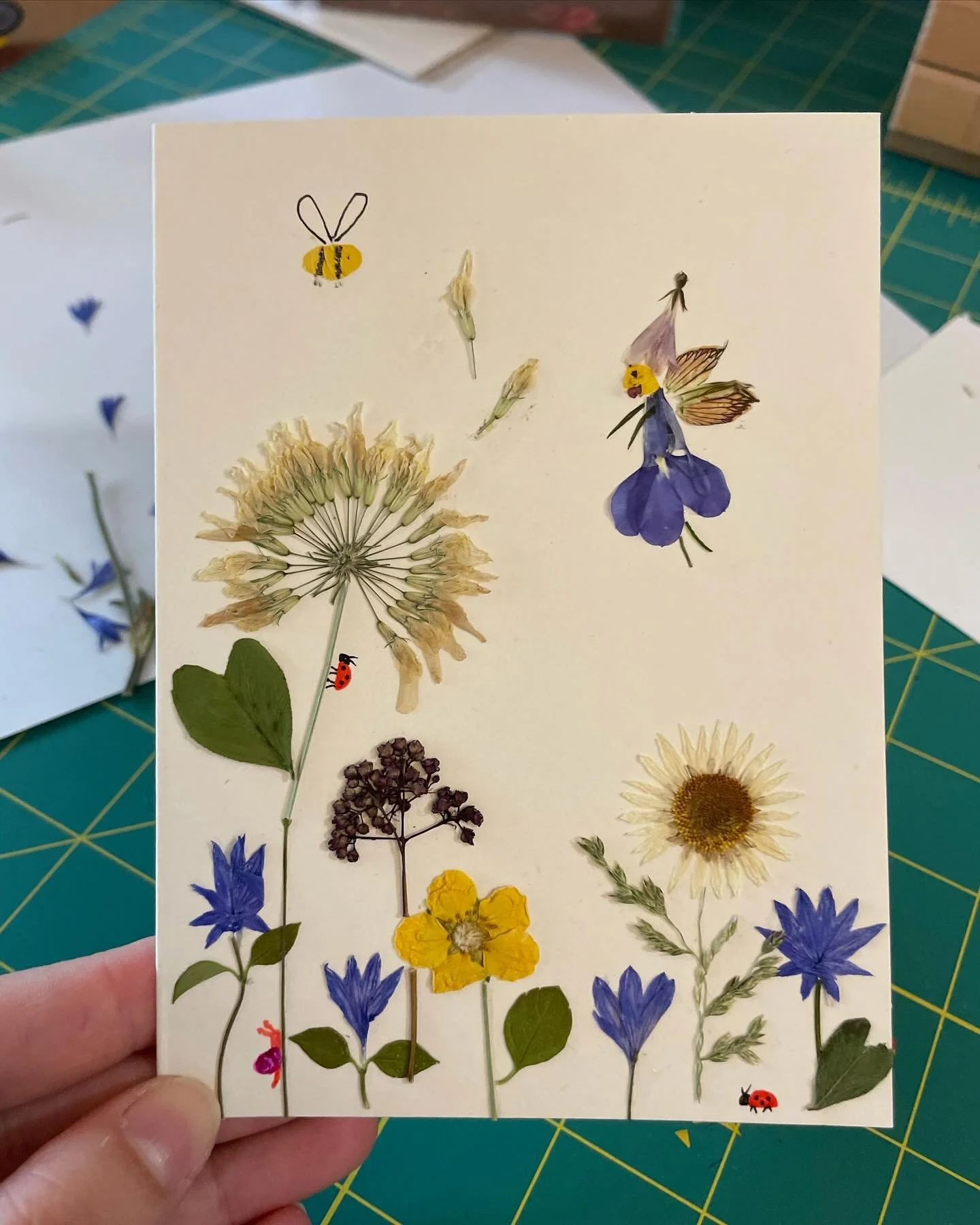 Birthday card for my babe inspired by @sweet.pea_studio