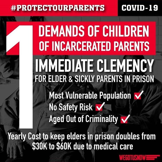 #ProtectOurParents
🔻🔻🔻
Despite what has been reported young people, specifically those with parents behind bars, across the country are feeling extremely anxious, stressed and worried. .
@We_GotUsNow released an open letter from children across th