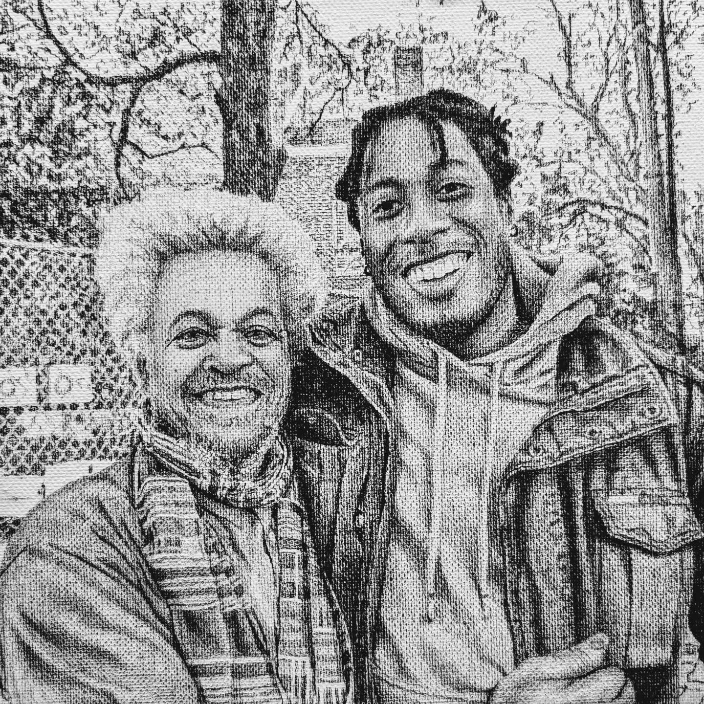 A gift of appreciation to my friend, Napoleon Jones-Henderson. He's an amazing artist that my Dad introduced me to when I was around 10 years old. He taught me a lot about principles and rules of art and how to effectively break them. He is someone I