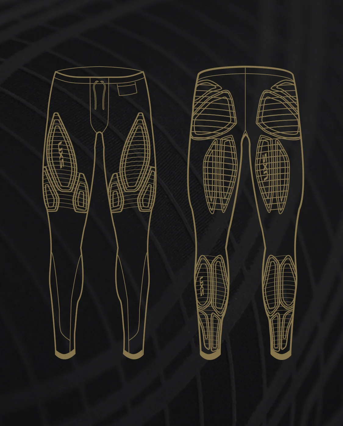 2XU - MCS X-Fit Comp Tights - Mens 