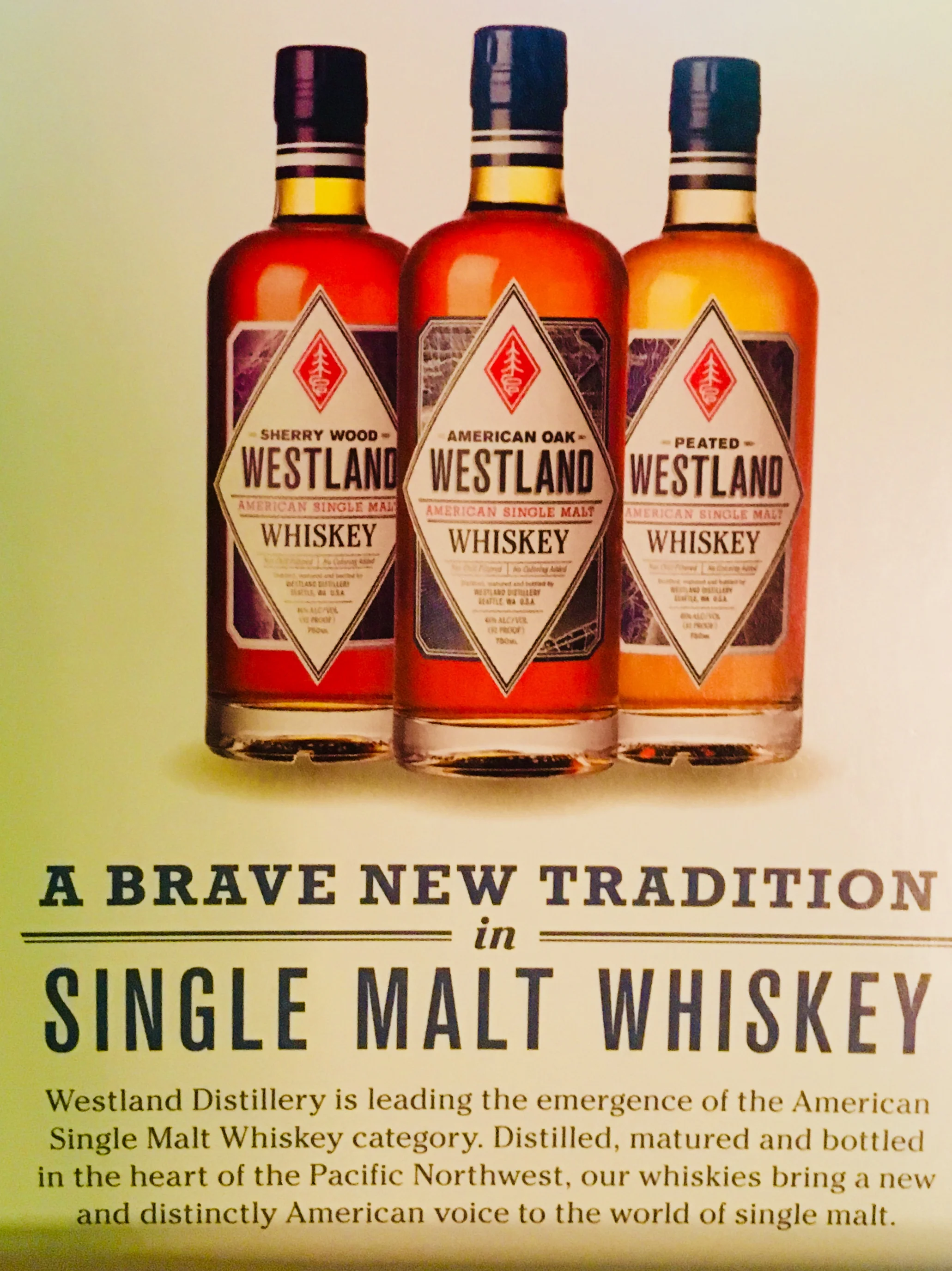 WHISKEY SPECIAL -  WESTLAND DISTILLERY AUGUST 17TH & 18TH