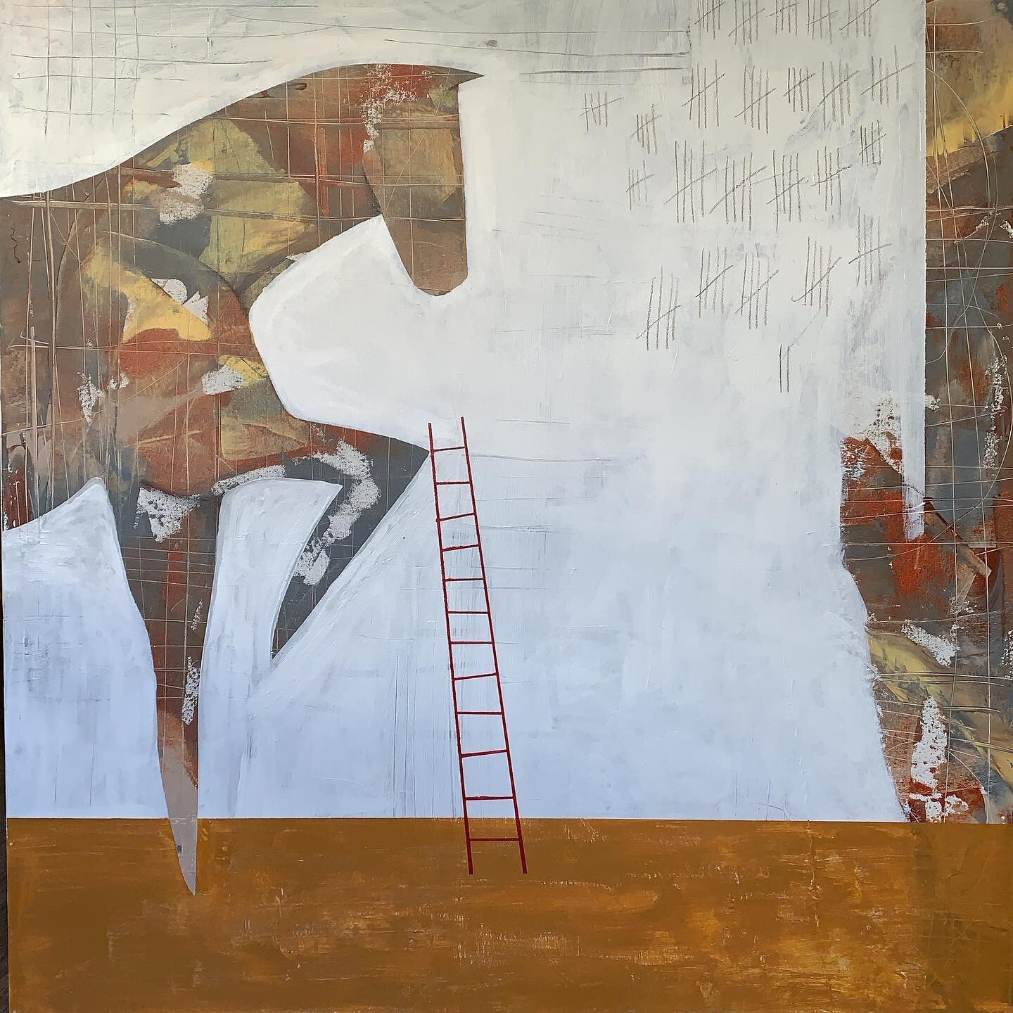 Can you trust a Trojan Horse? Another piece created recently to capture how I&rsquo;ve been thinking and feeling over the last weird months. A false sense of confidence yet the temptation remains. #conceptualart #horse #trojanhorse #paulwood_artist #