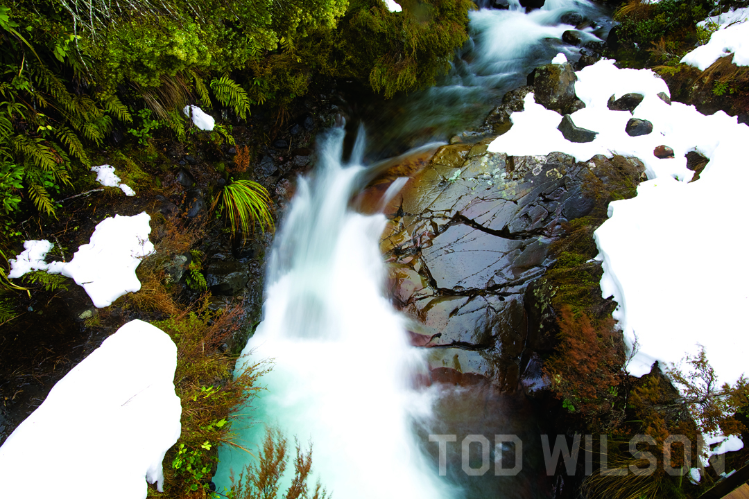  Silica Rapids walk, Ruapehu. 