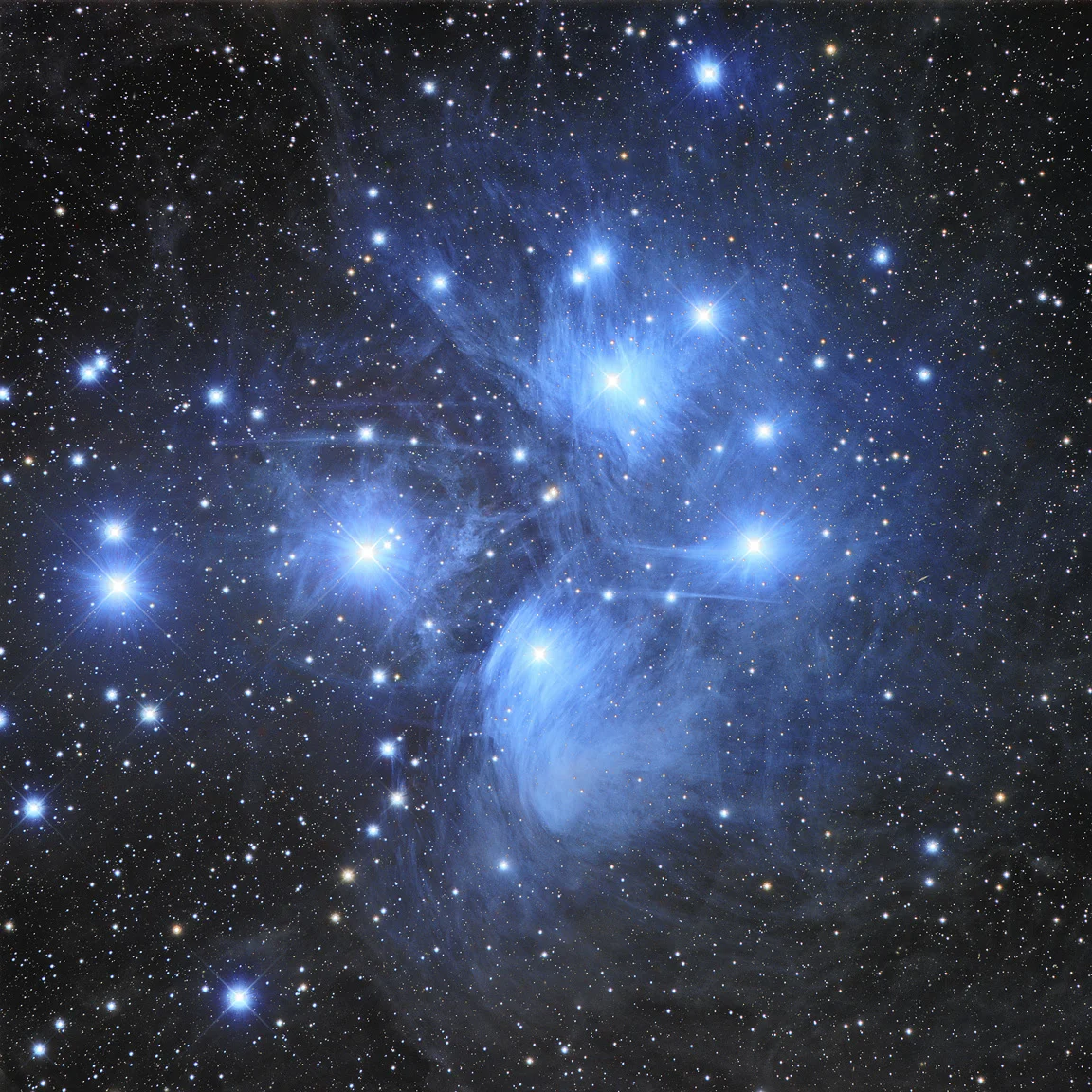 The Pleiades <br> <br> M45
