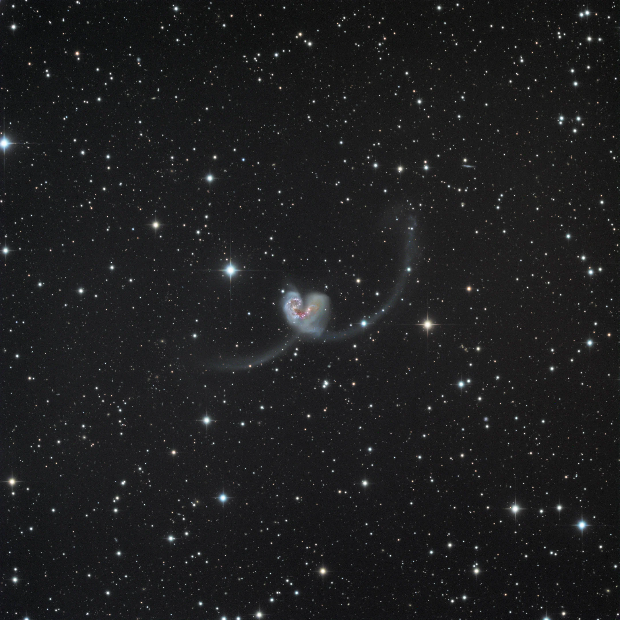 Tha Antennae Galaxies NGC4038-4039